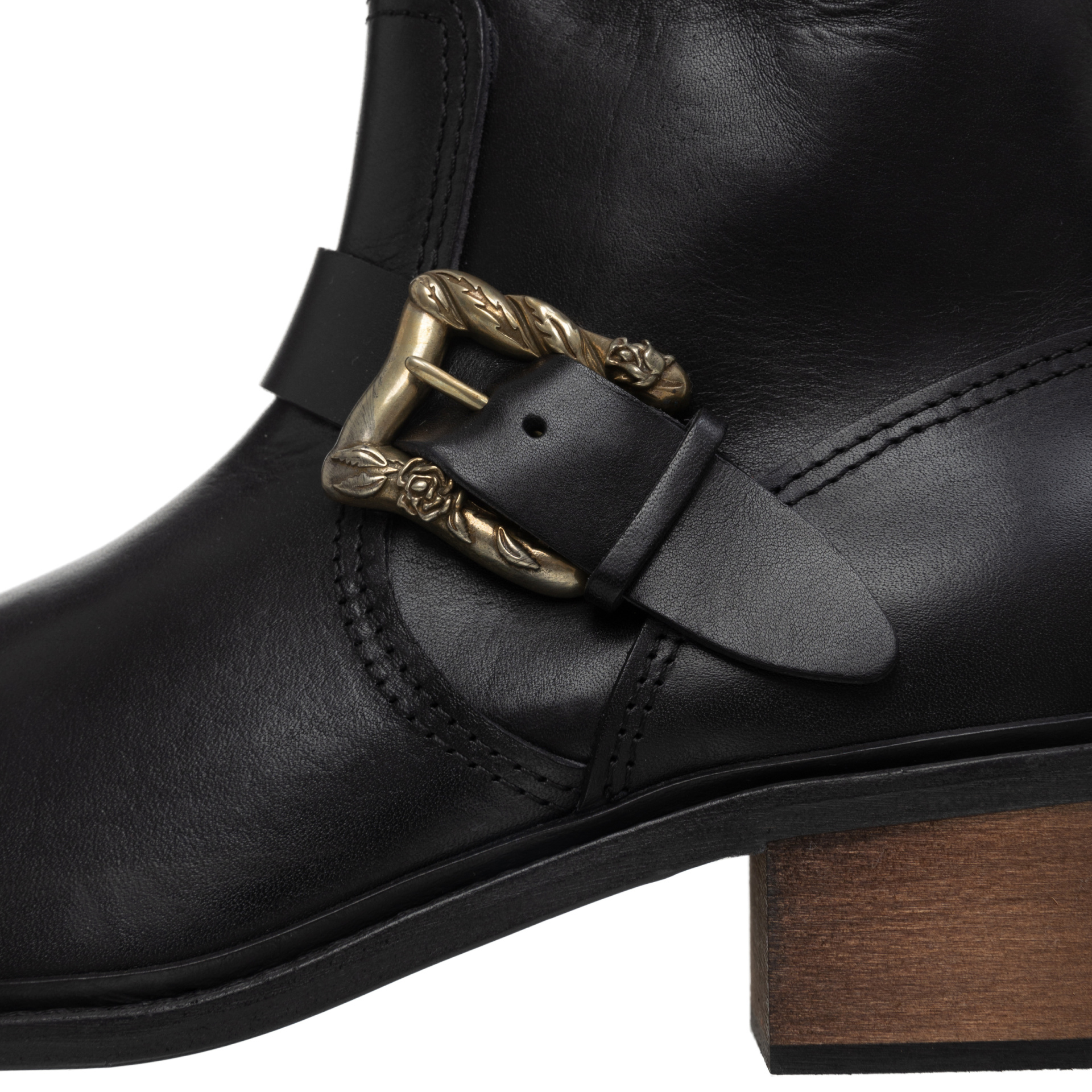 Enfants Riches Déprimés Black leather boots
