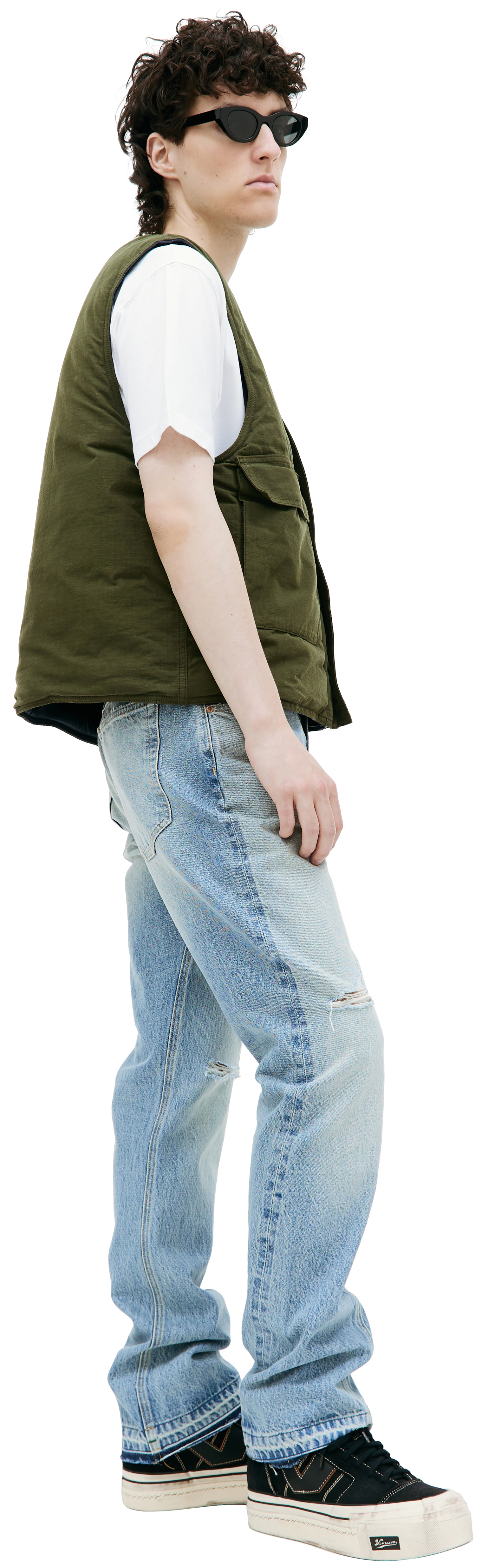 BTFL Khaki reversible vest