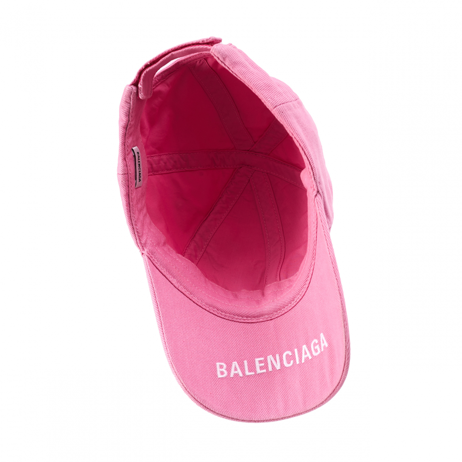 Balenciaga Pink Embroidered GAY Cap