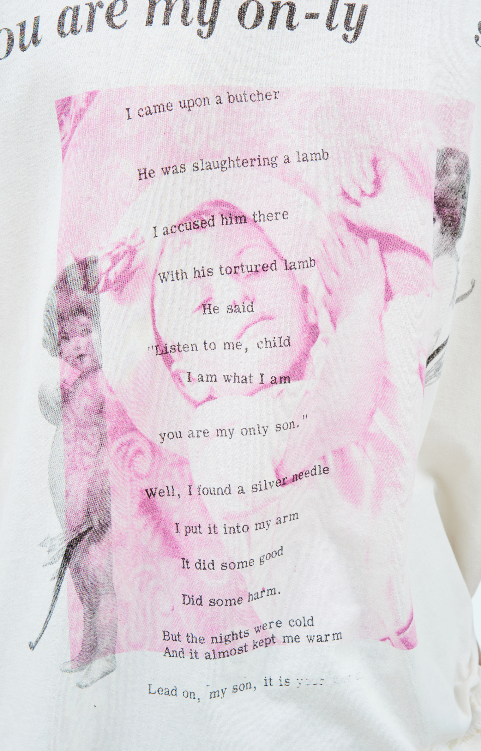 Enfants Riches Déprimés White print T-shirt