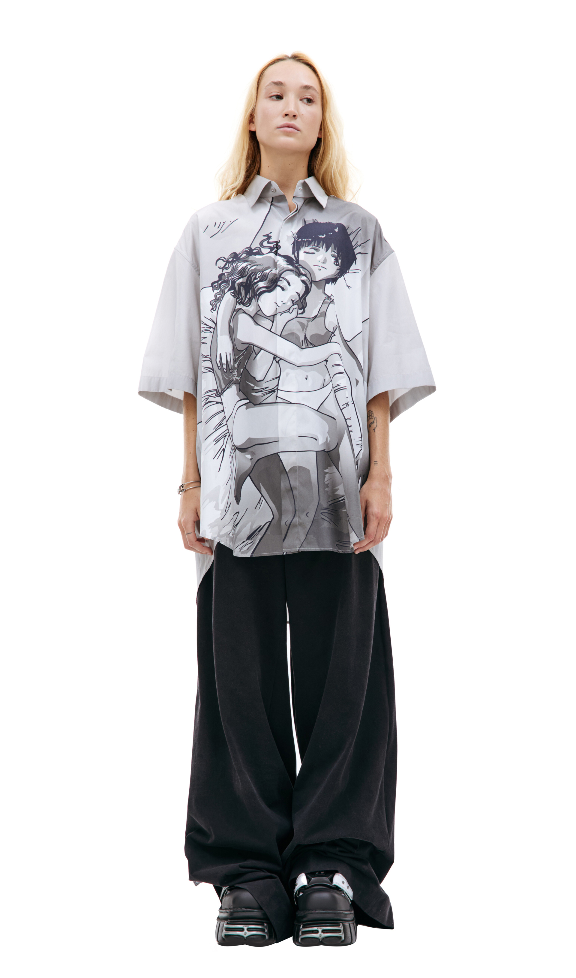 VETEMENTS Anime printed shirt
