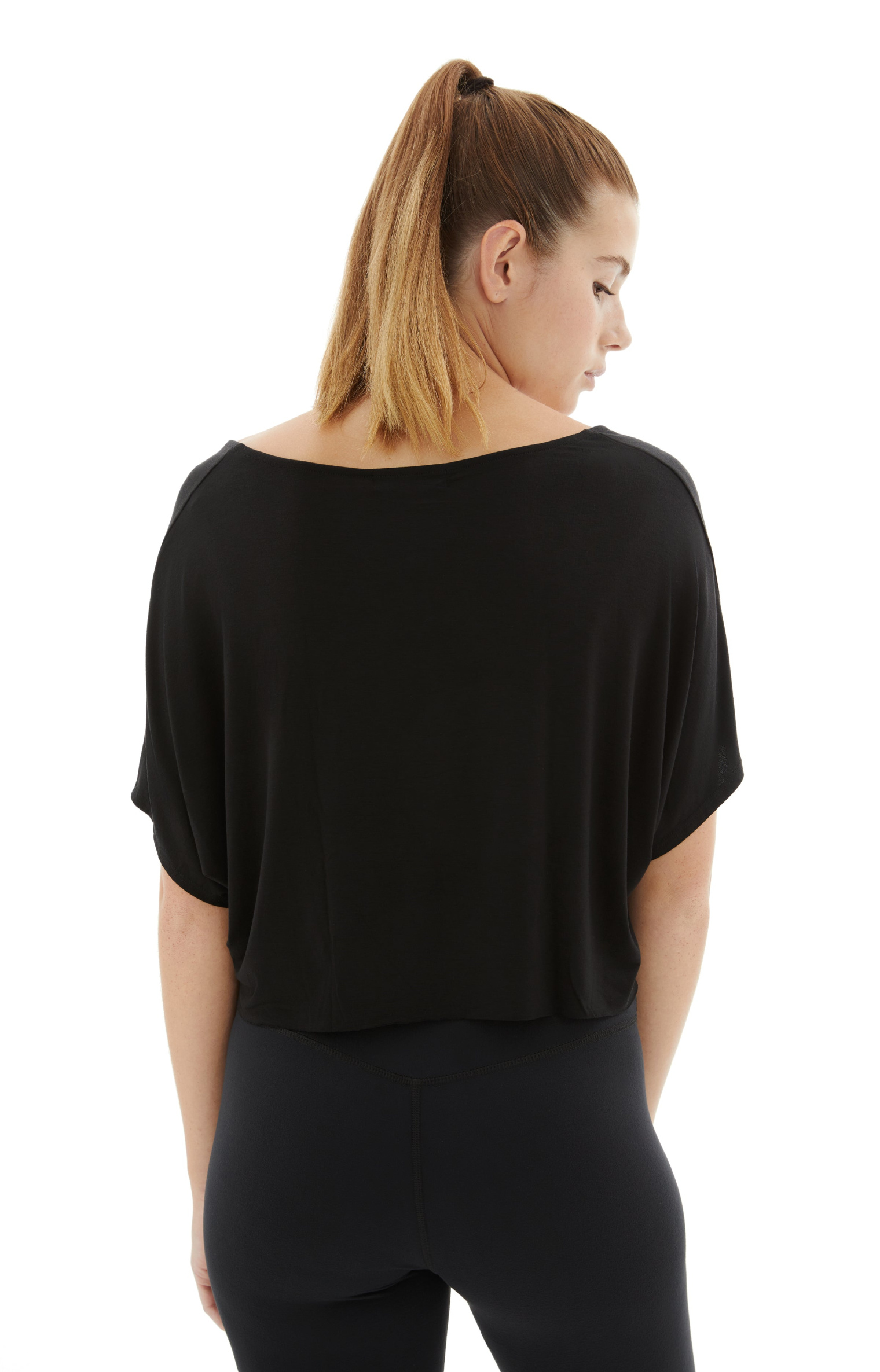 Joah Brown Slouchy Crop Tee