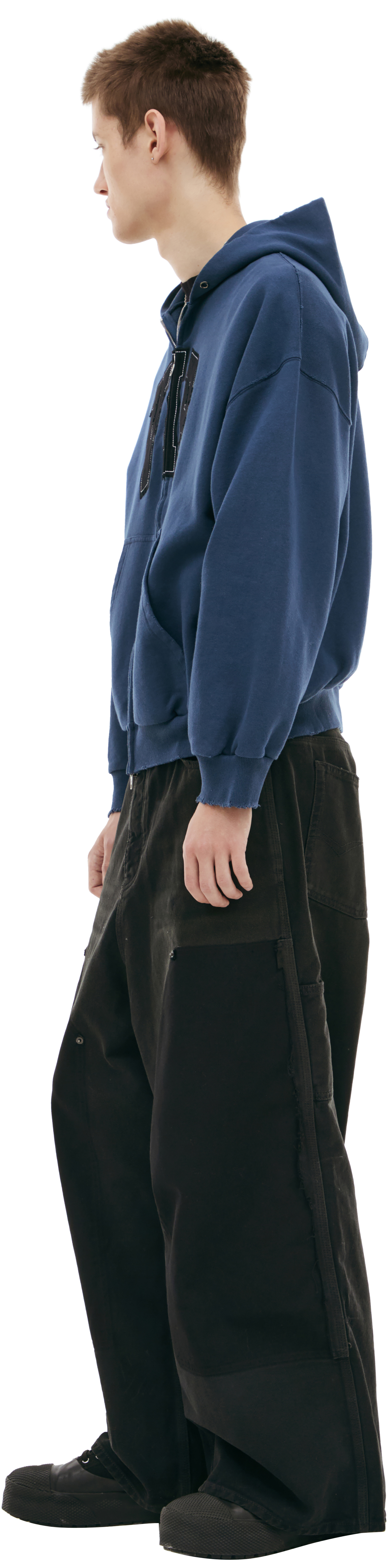 Balenciaga \'VIP\' Zip-Up Hoodie