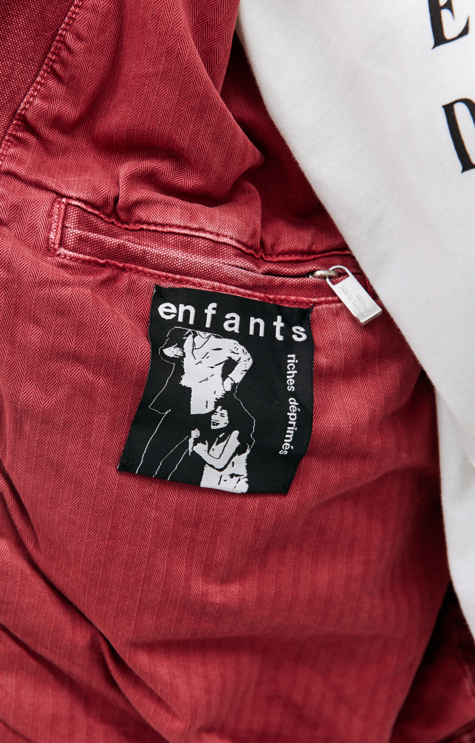 Enfants Riches Deprimes Denim zip up jacket