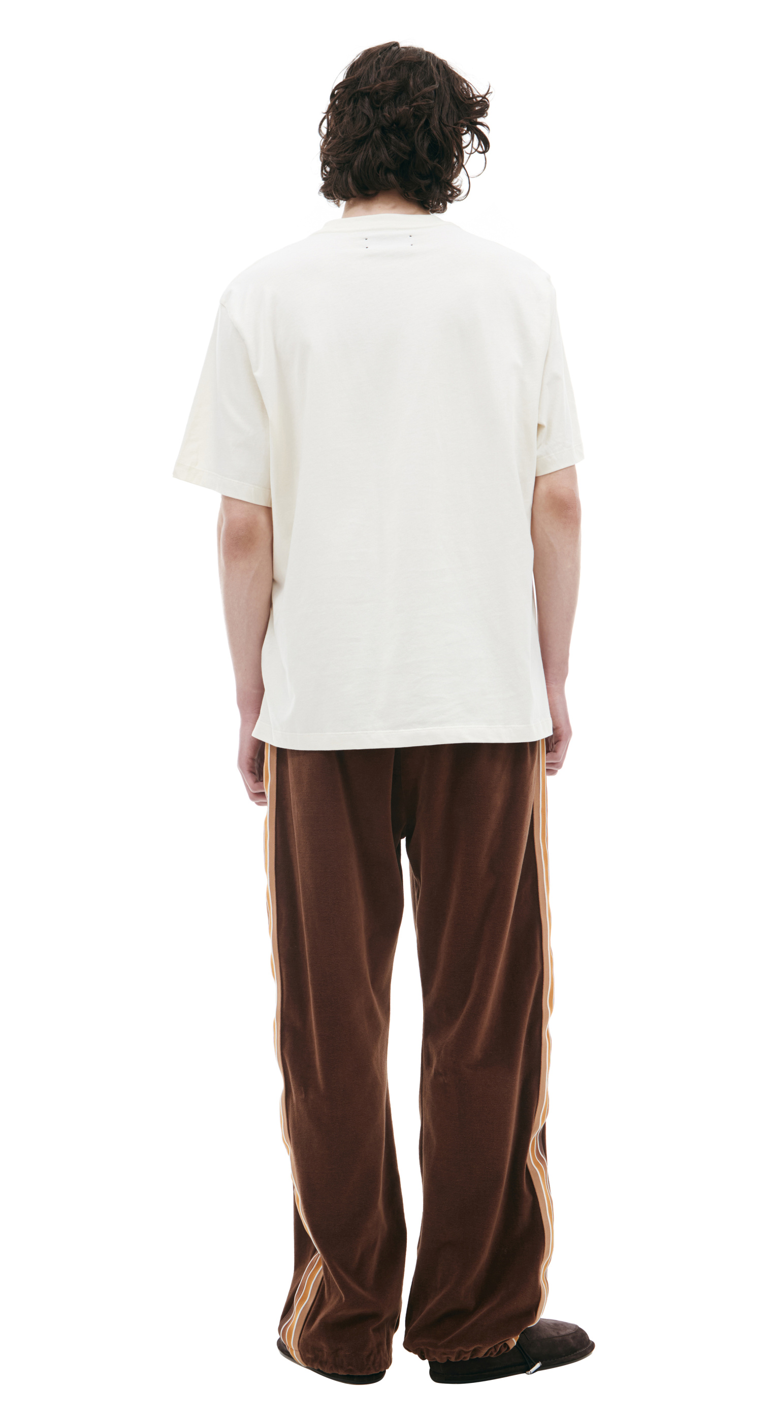 AMIRI White logo T-shirt