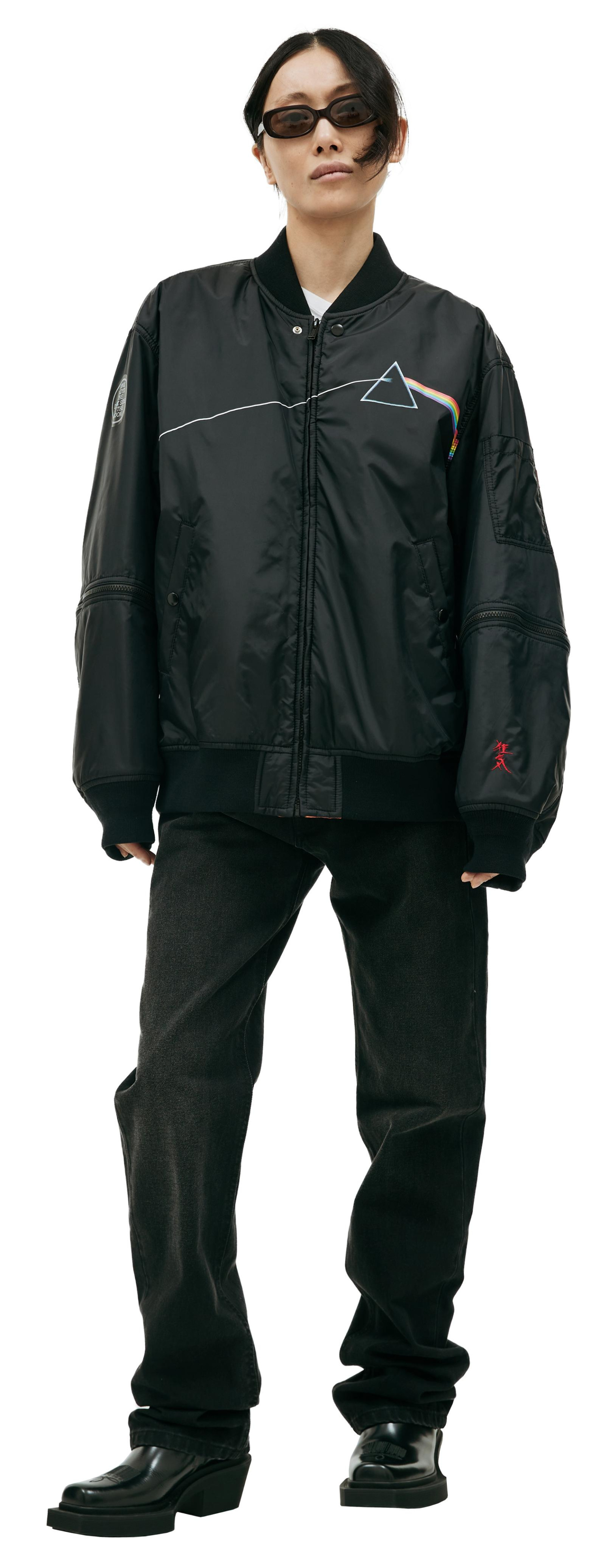 Undercover Pink Floyd printed bomber jacket