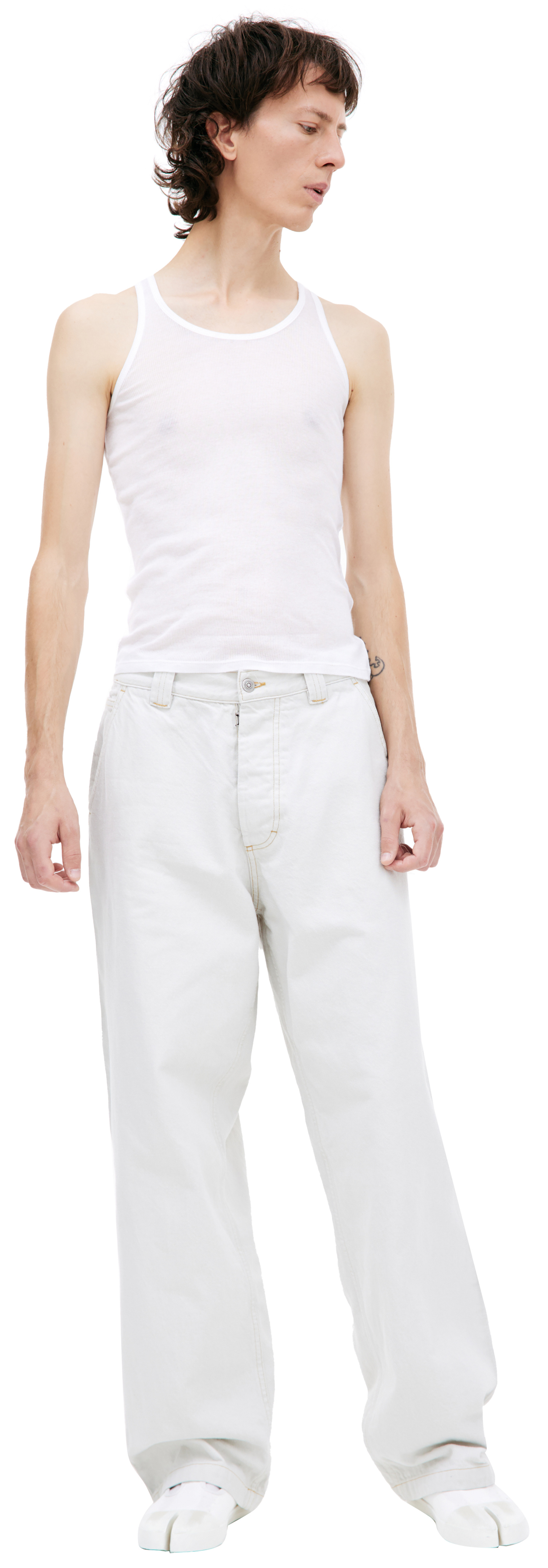 Maison Margiela White straight jeans