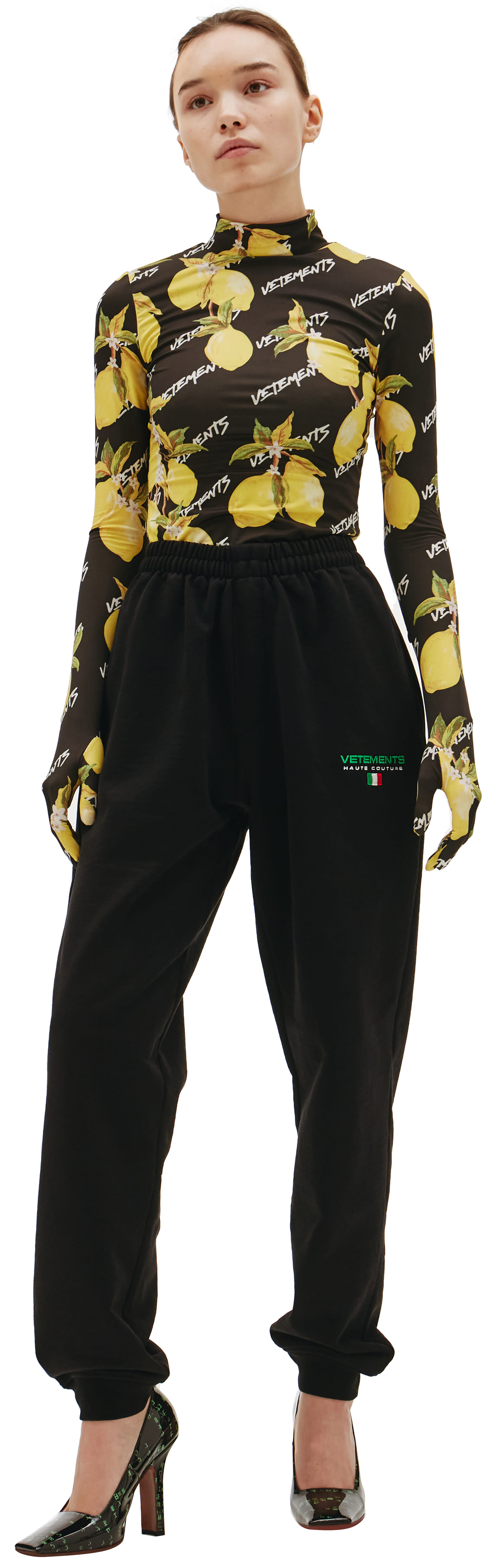 VETEMENTS Haute Couture Logo Sweatpants
