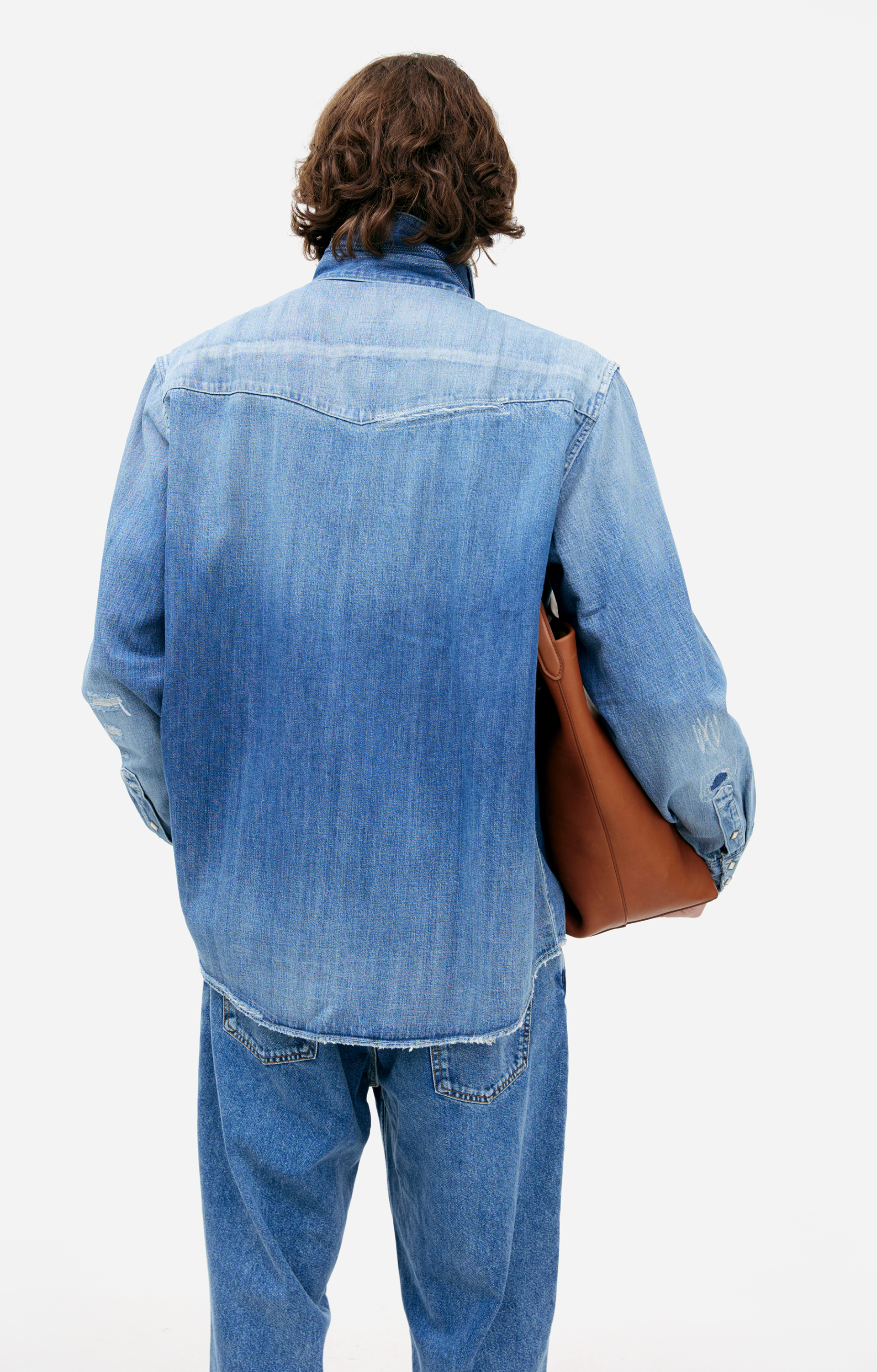 visvim Denim jacket with buttons