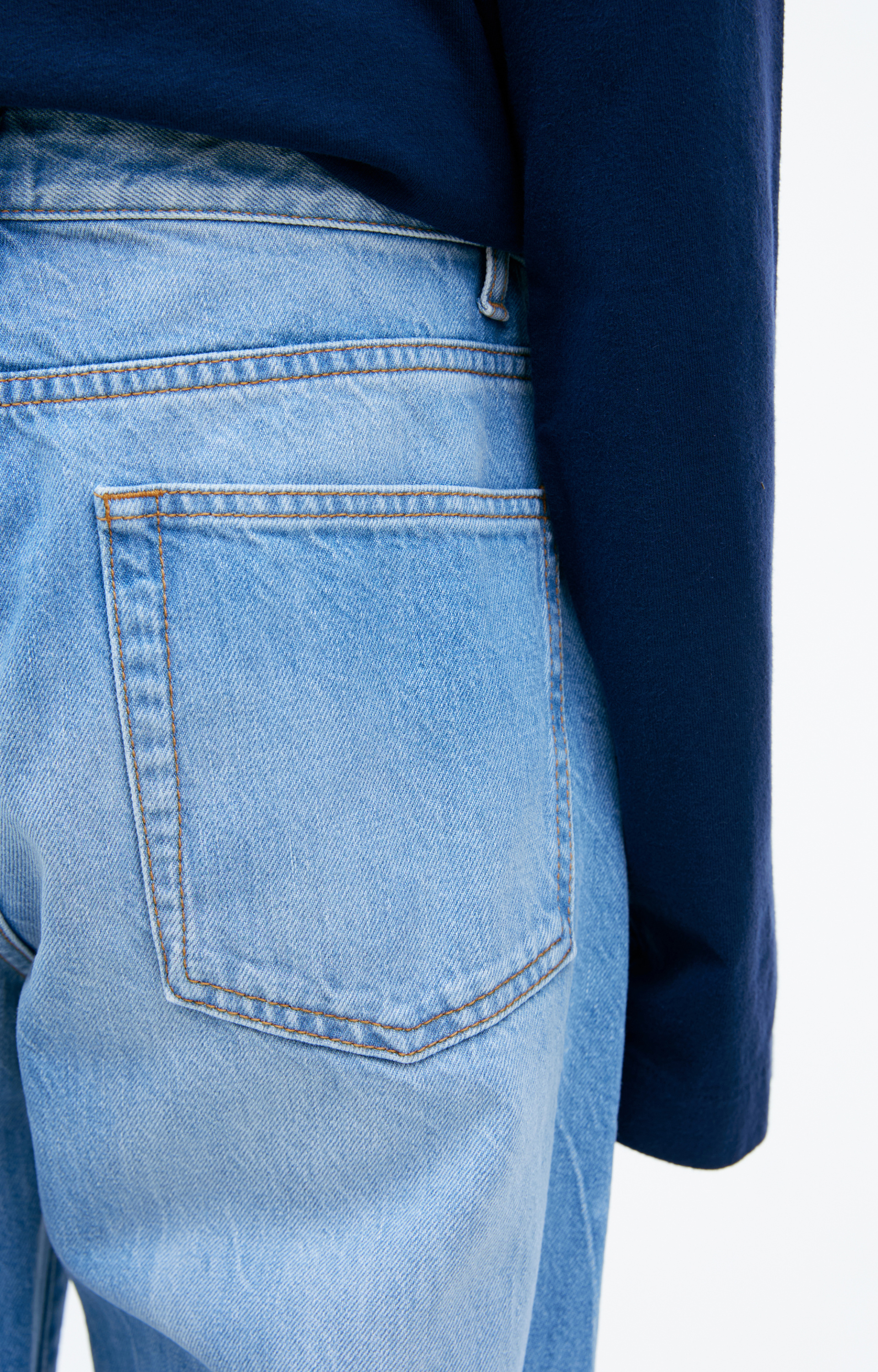 The Row Wide cotton jeans