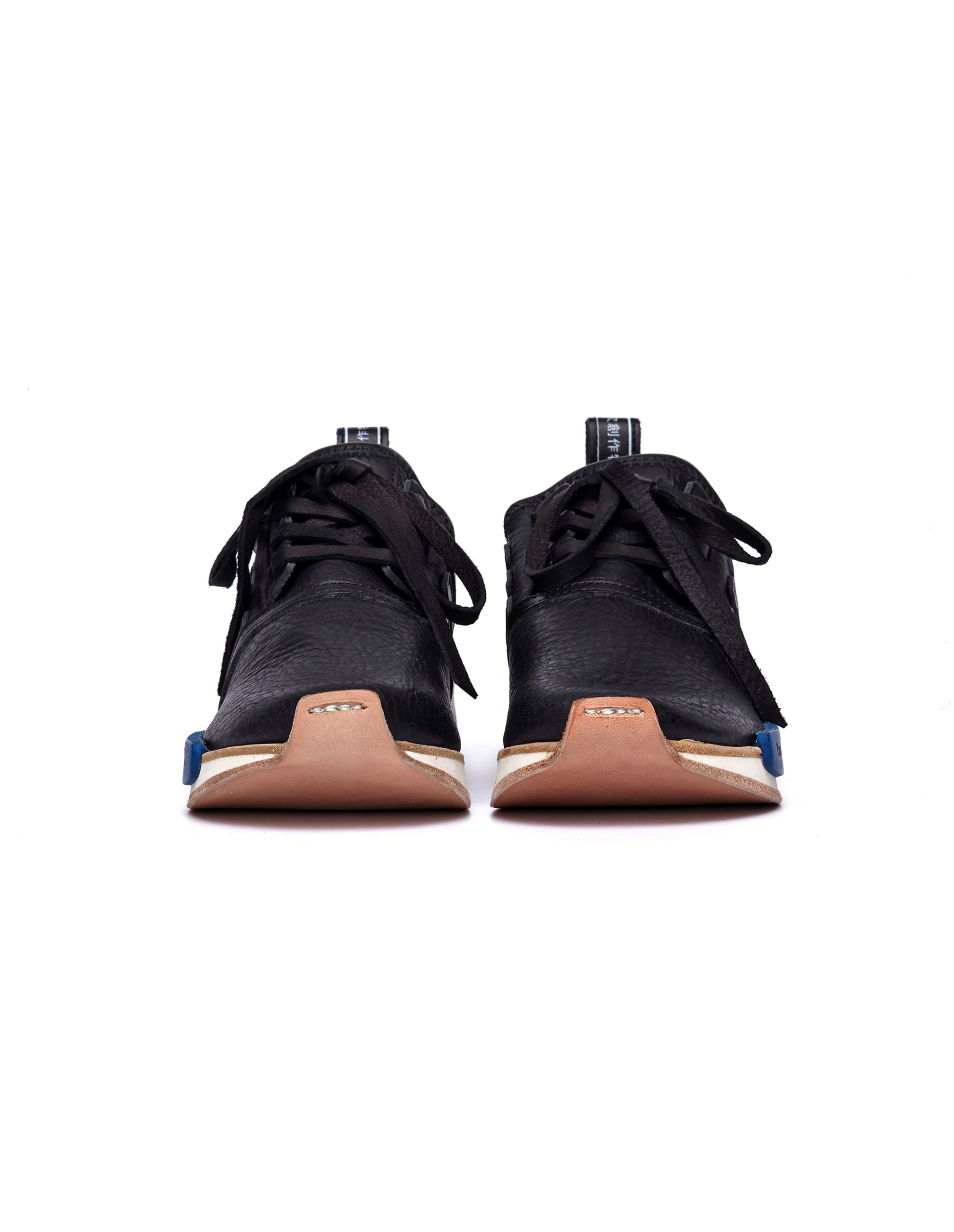 Hender Scheme Adidas NMD R1 Black Leather Sneakers