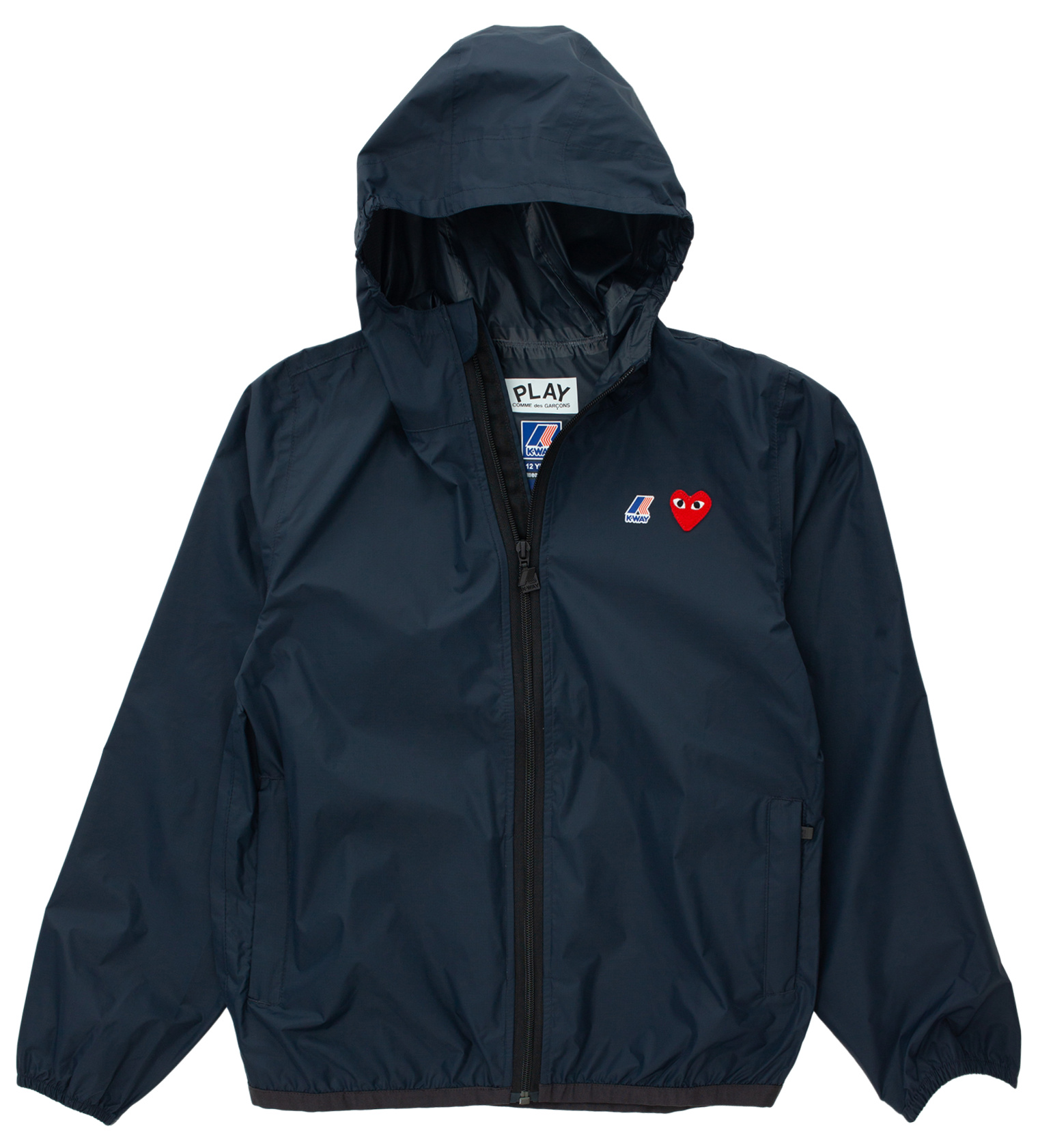 Buy Comme des Garcons women navy blue x k way children s jacket for 230 online on SV77 AZ J503 051