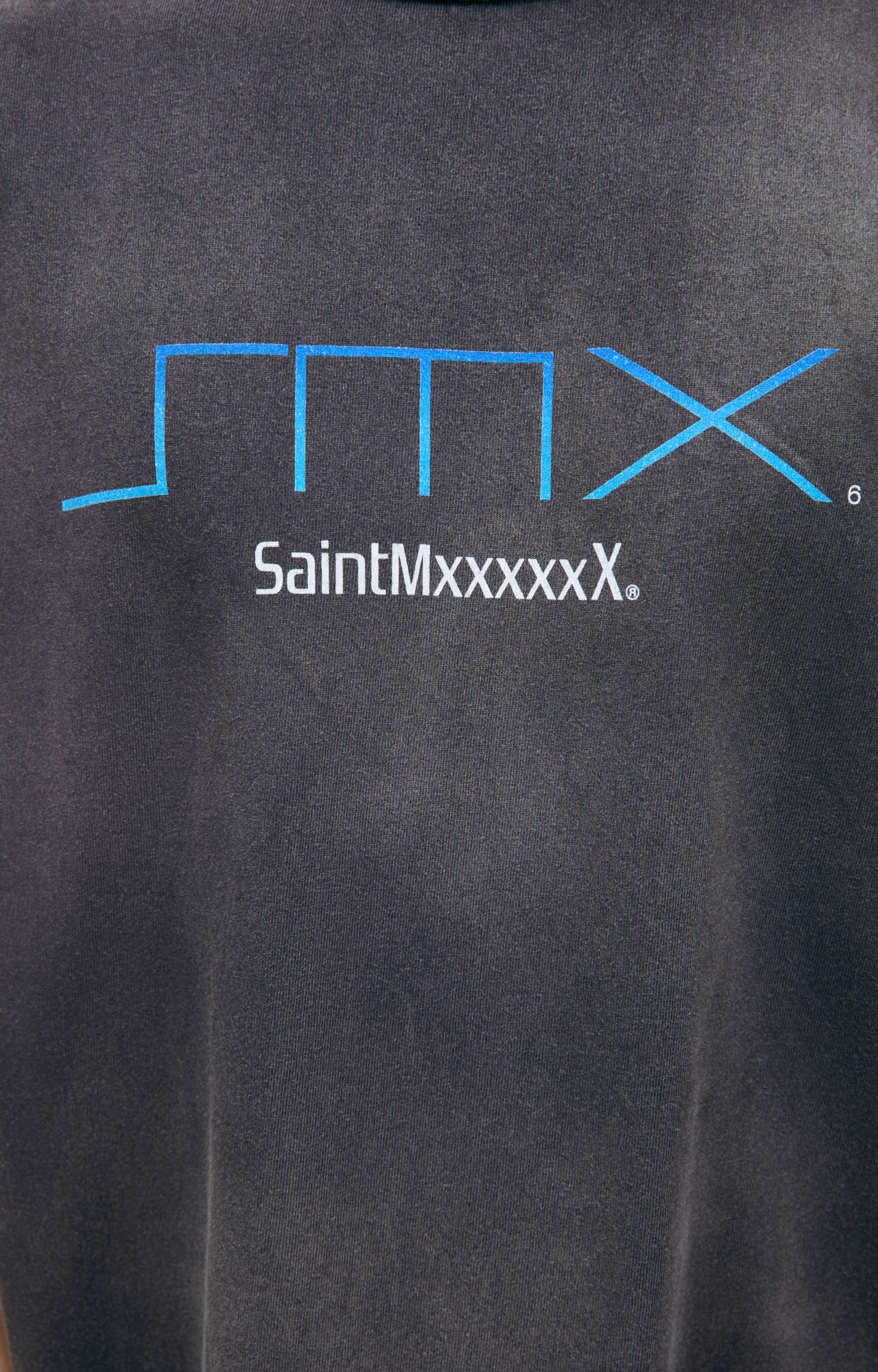 Saint Mxxxxxx Футболка с принтом SMX