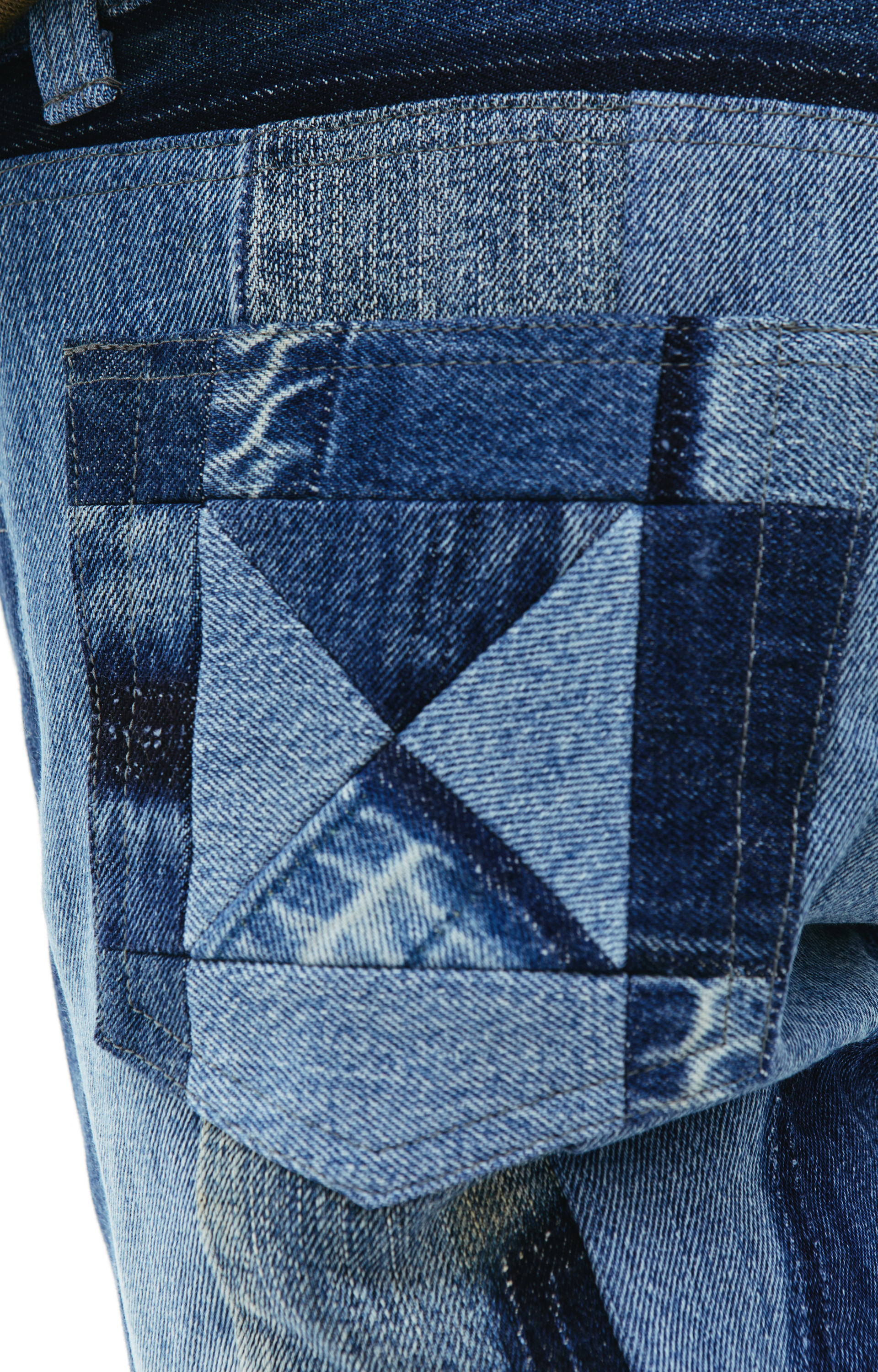 Children of the discordance Vintage patch jeans