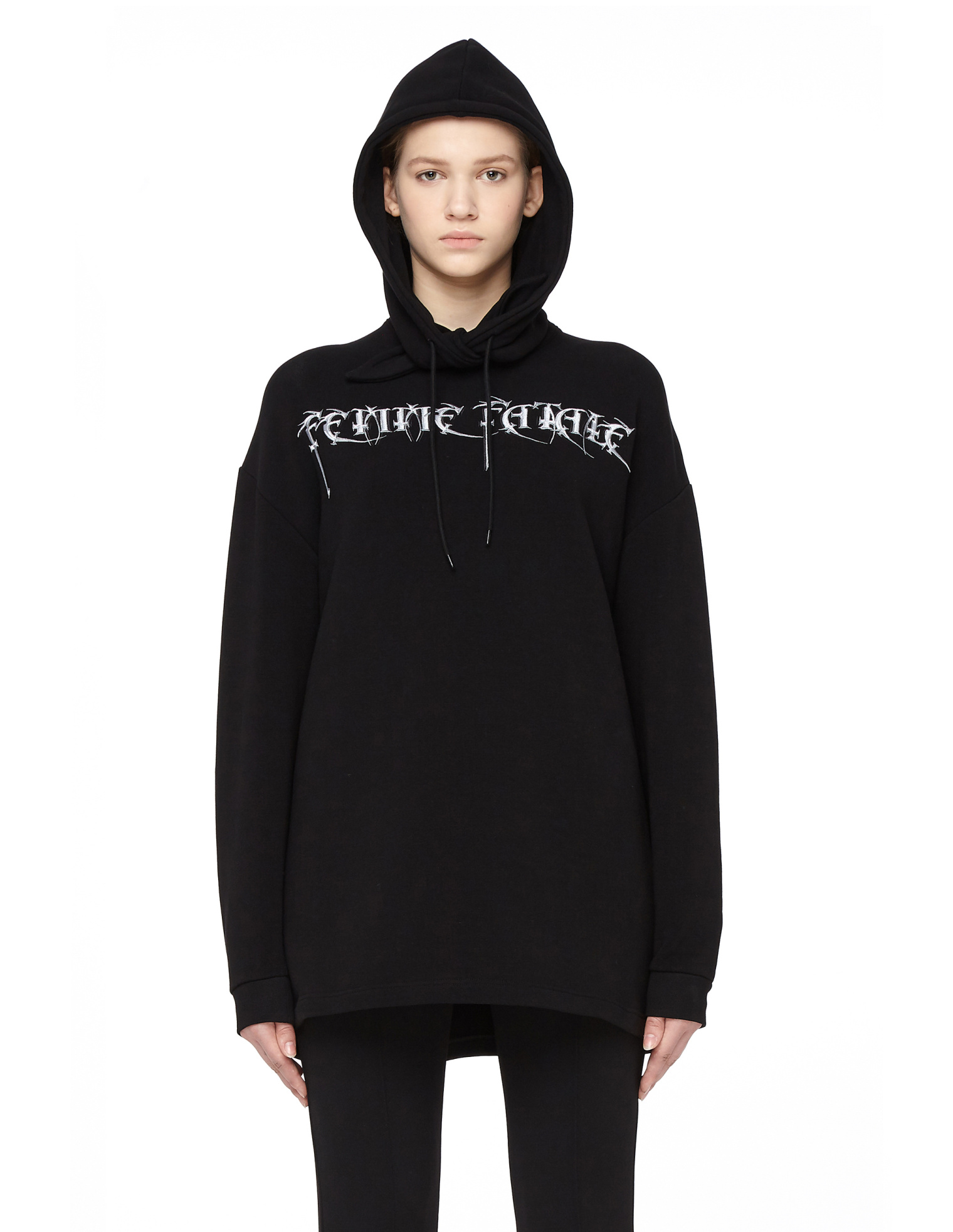 Balenciaga Худи Femme Fatale с воротником-шарфом