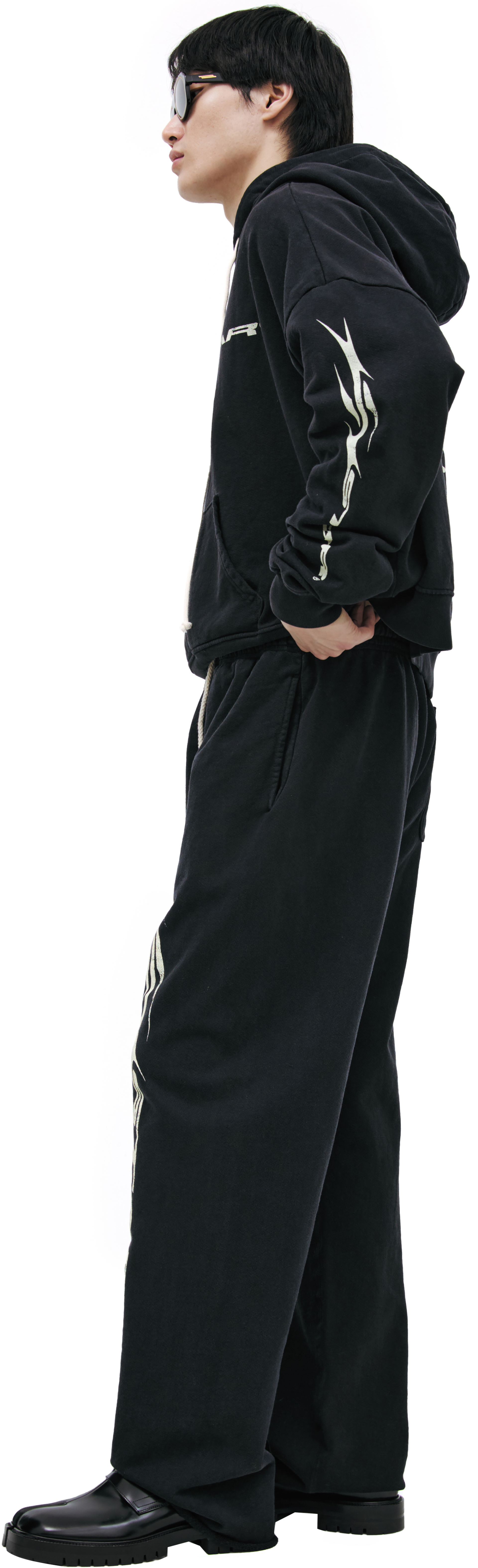 Hellstar Printed cotton trousers