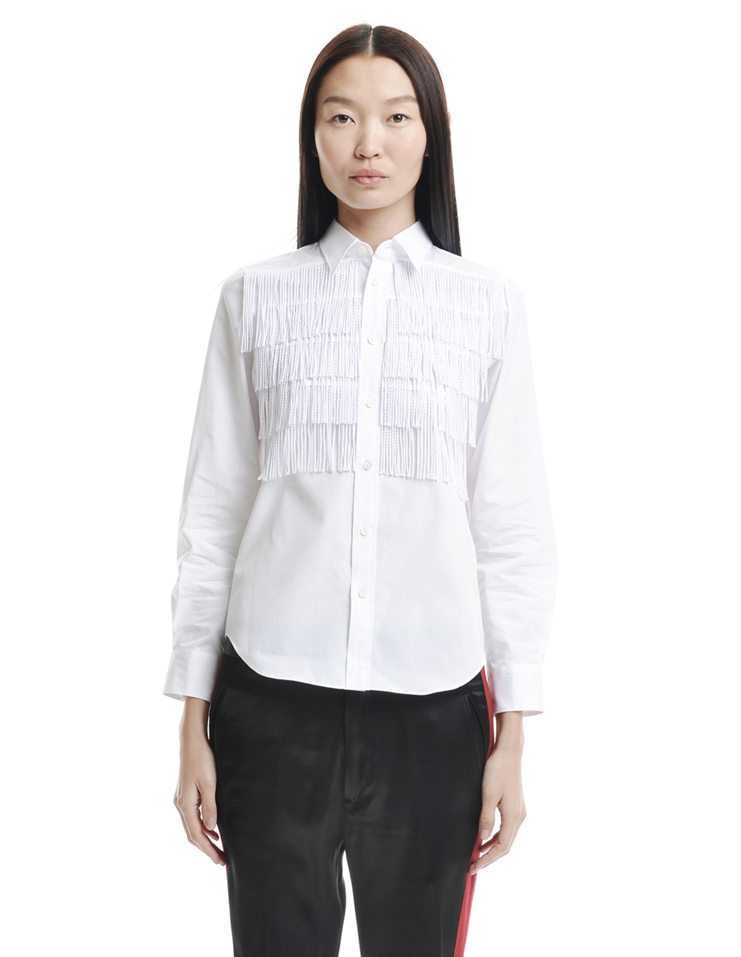 Junya Watanabe Fringed shirt