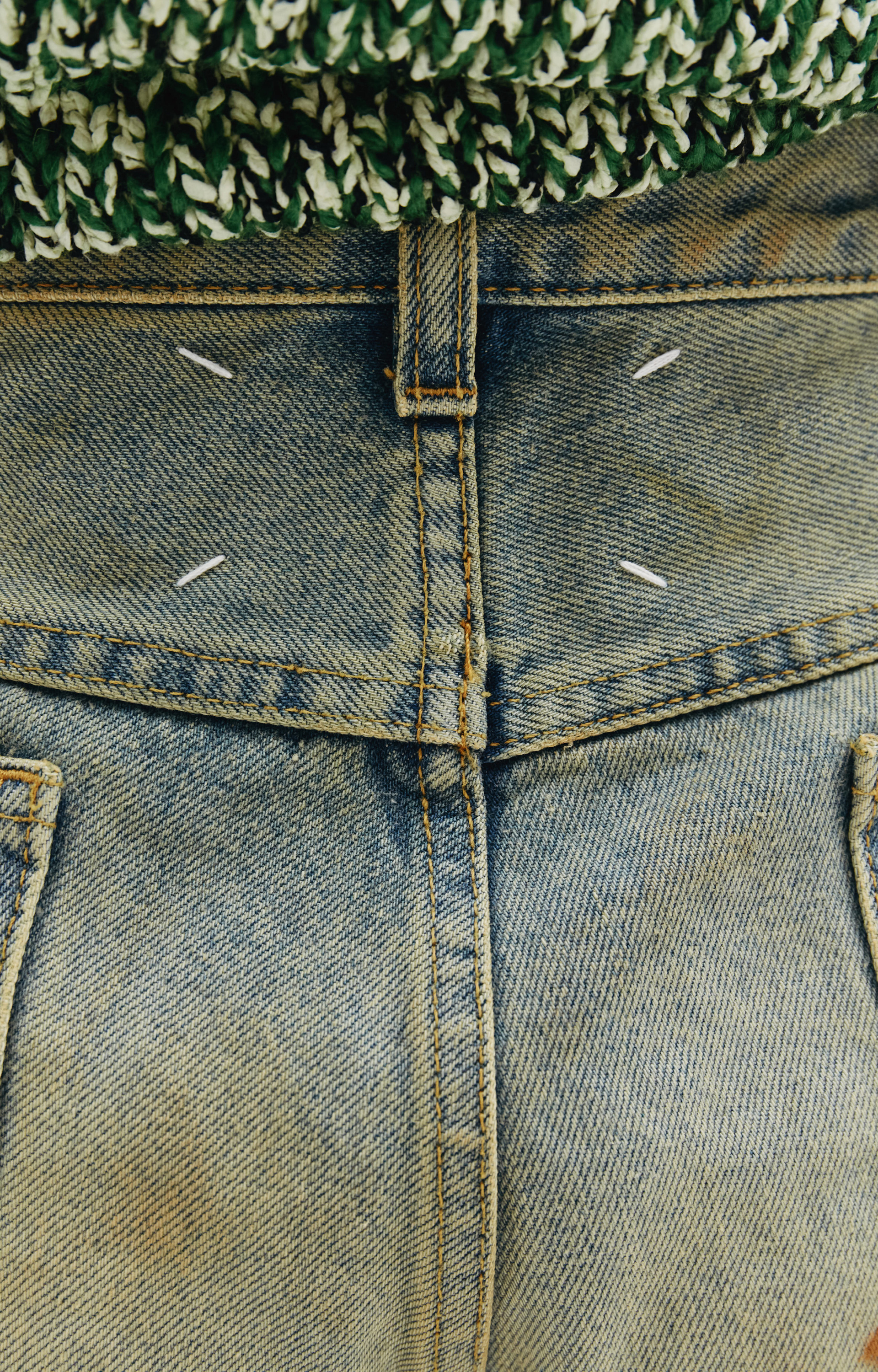 Maison Margiela Memory OF JEANS with vintage effect