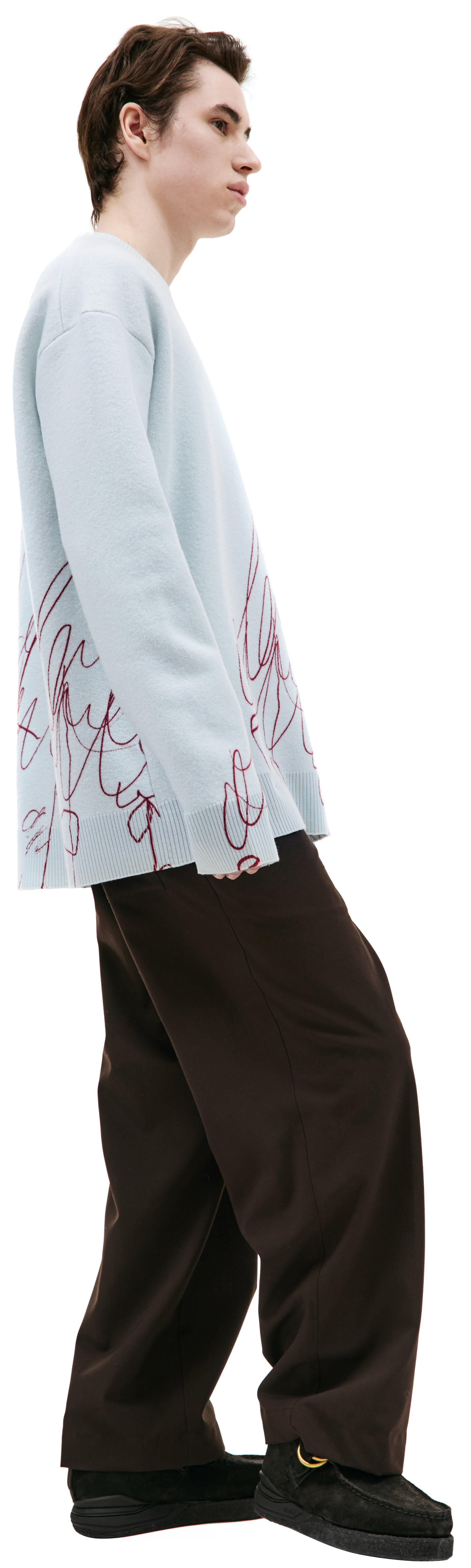 OAMC Scribble wool sweater