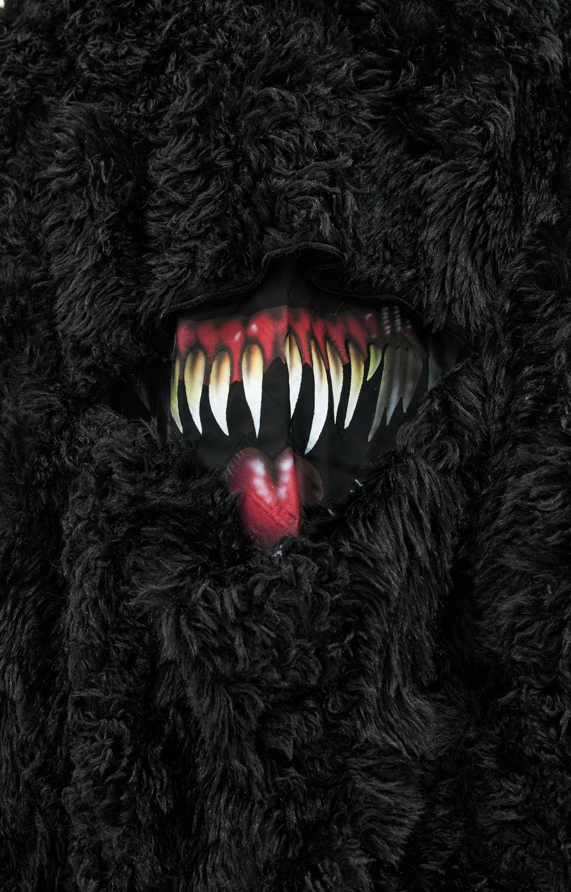 Doublet Plush jacket with teeth