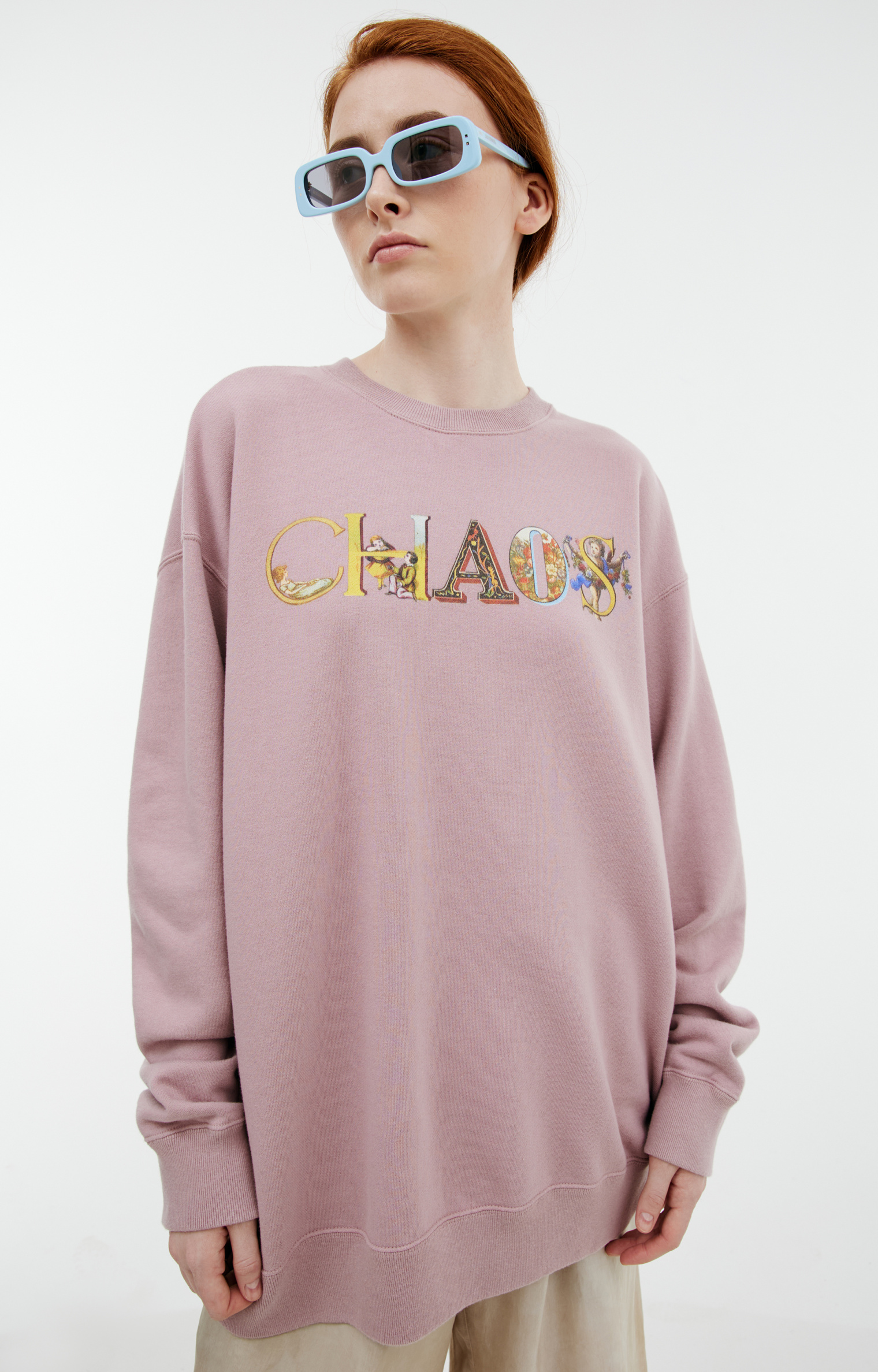 Undercover Свитшот с принтом \'CHAOS\'