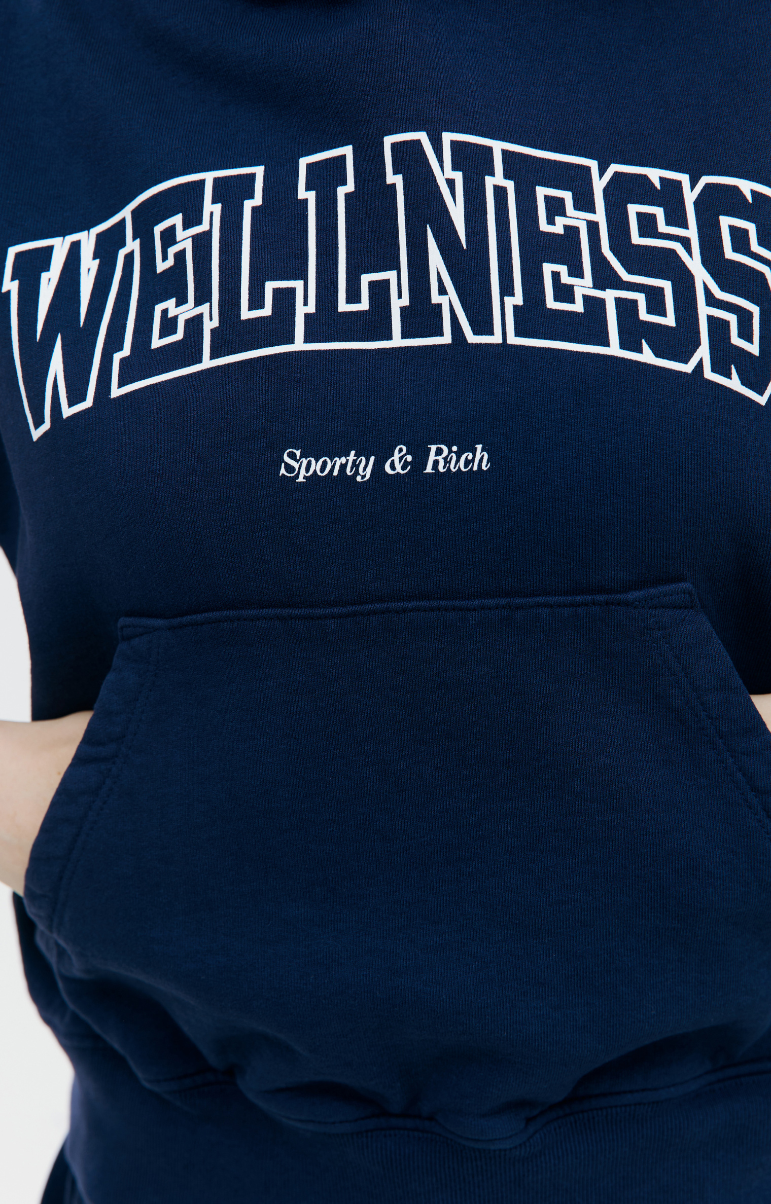SPORTY & RICH \'Wellness\' cotton hoodie