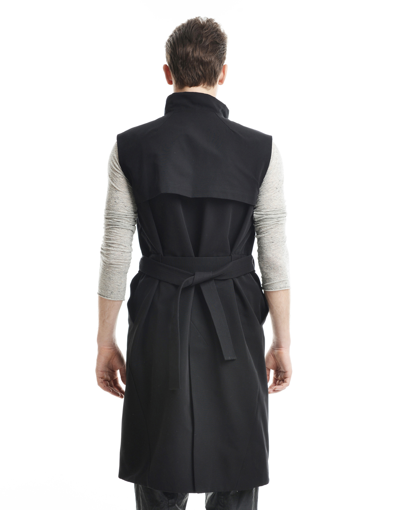Gareth Pugh Long belted vest