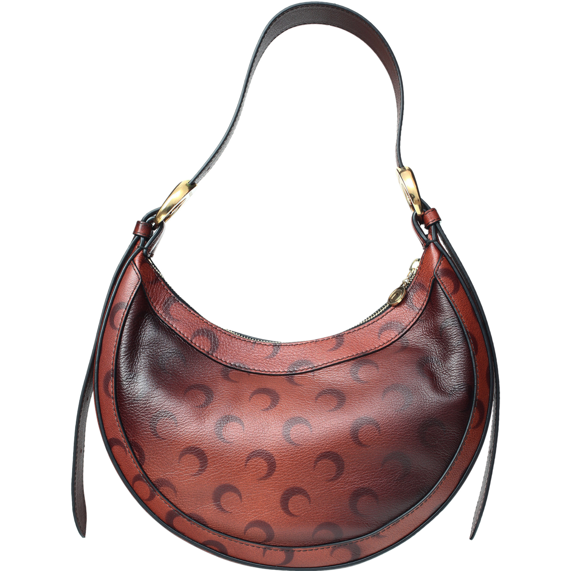 MARINE SERRE Eclips leather bag