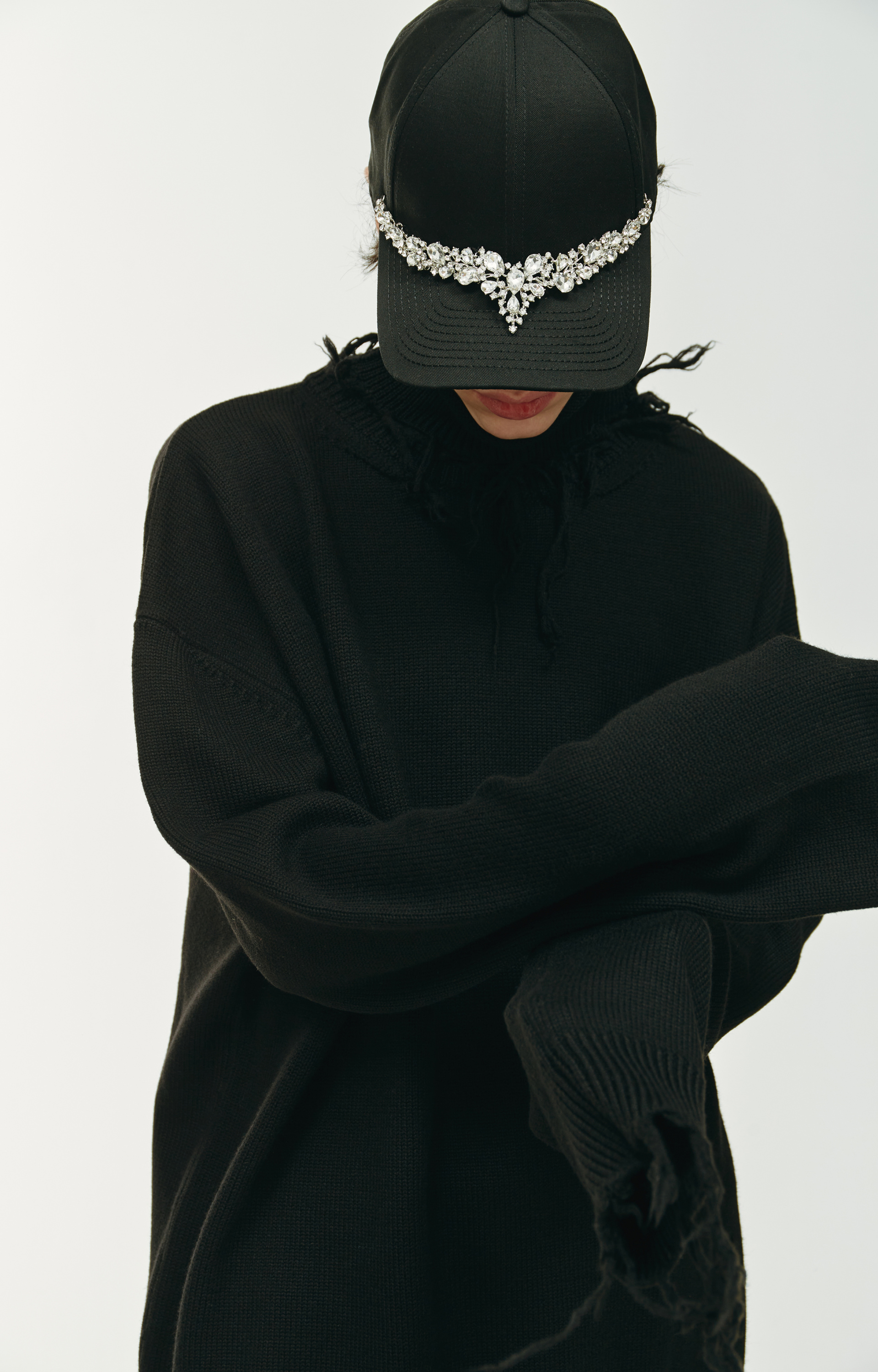 VETEMENTS Destroyed wool sweater