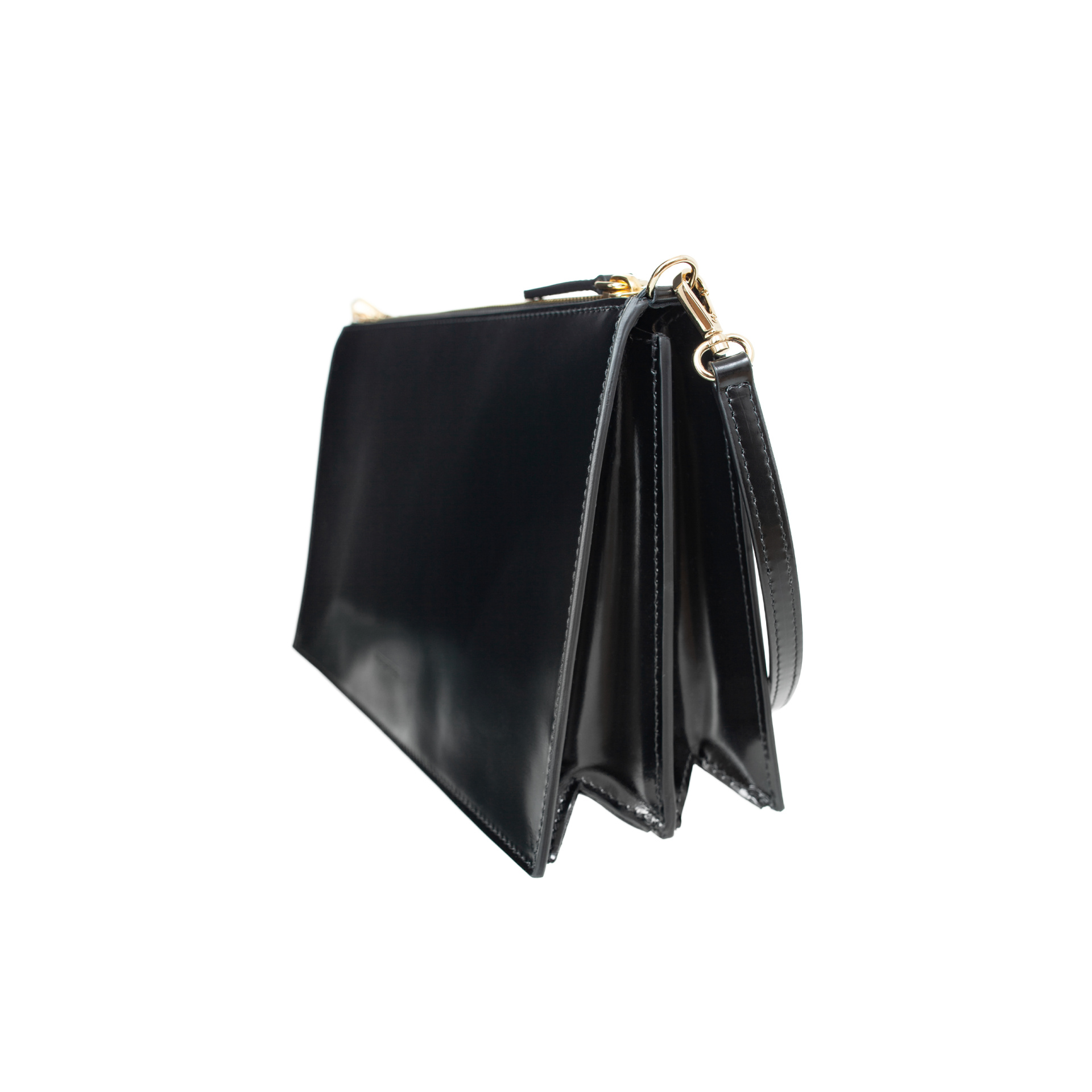 PETER DO Patent leather shoulder bag