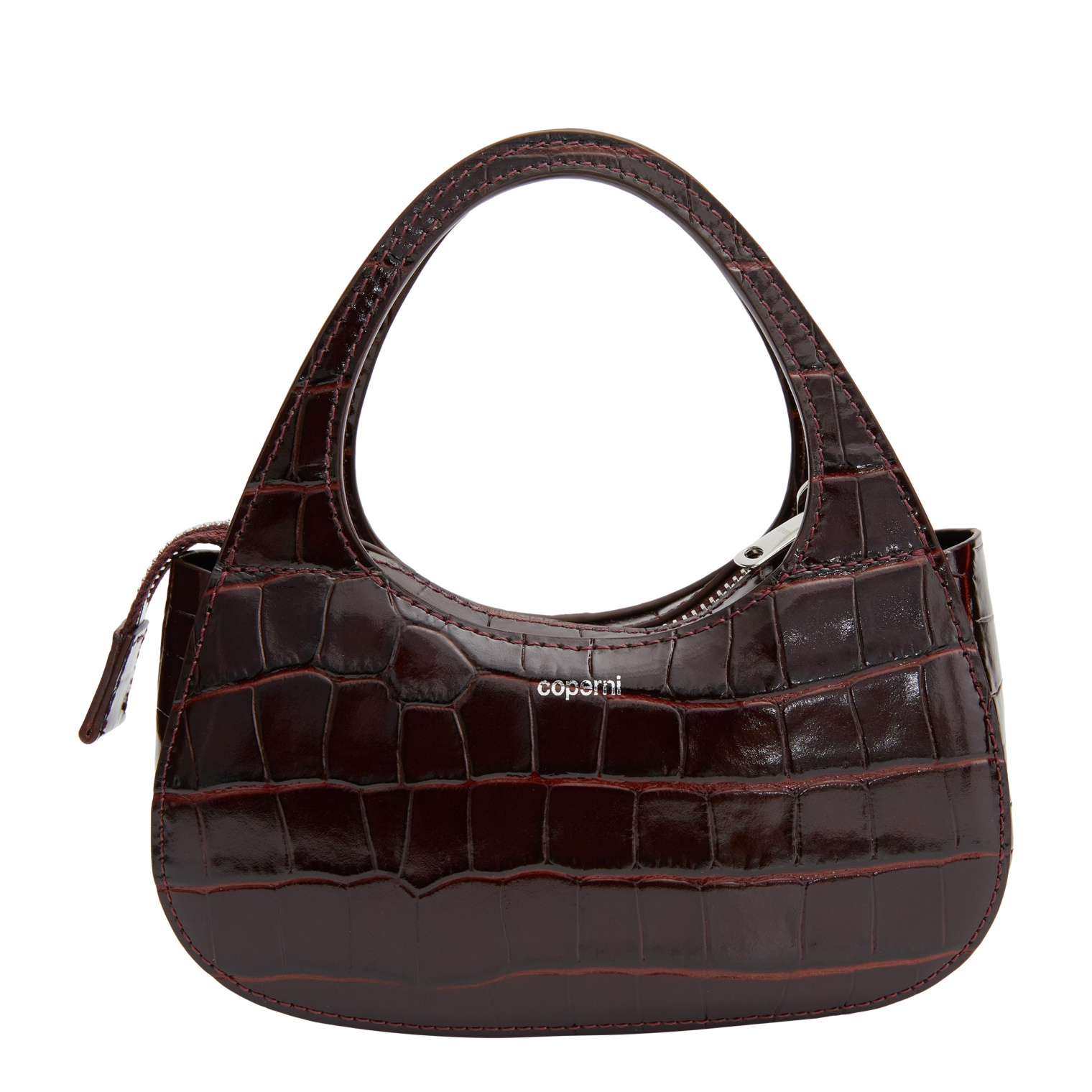 Coperni Croco Micro Baguette Bag Swipe