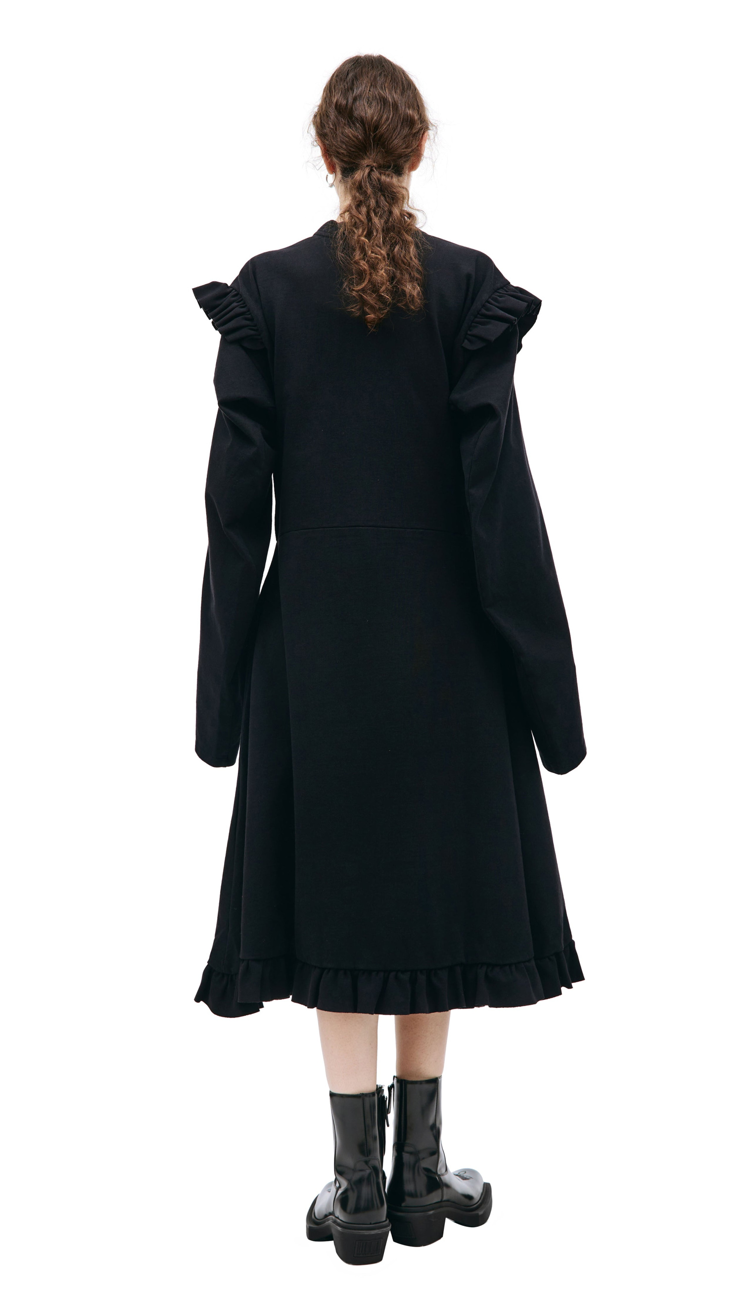 VETEMENTS Ruffle Jersey Dress