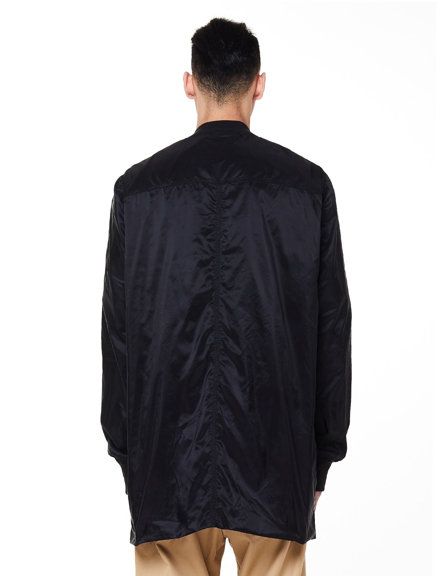 DRKSHDW by Rick Owens Black Parka Coat