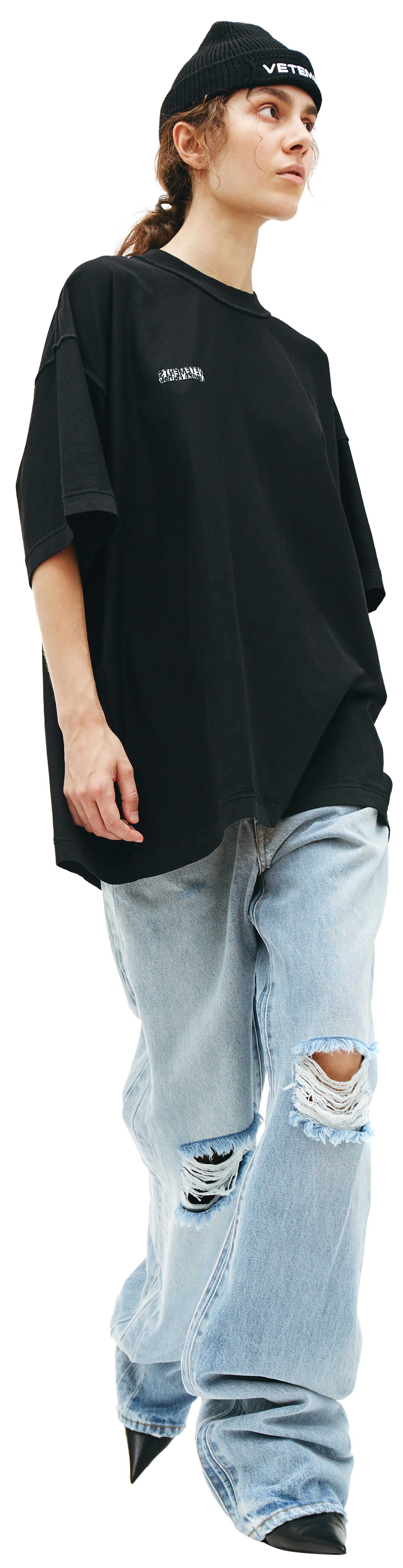 VETEMENTS Cotton inside-out t-shirt