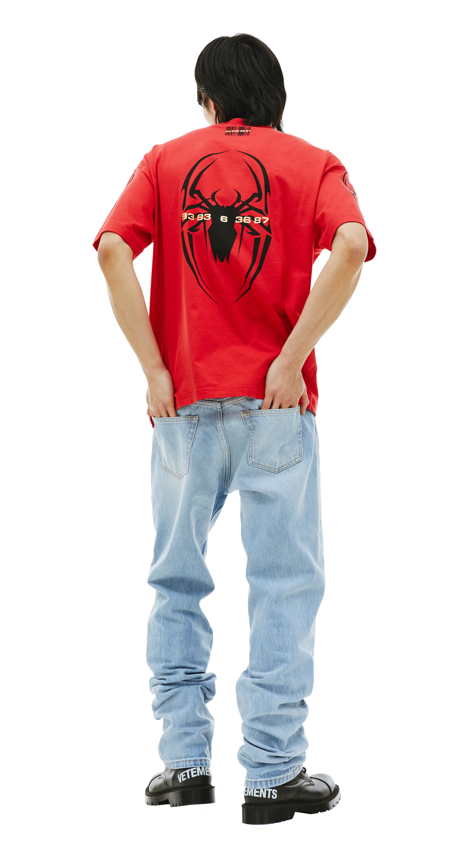 VTMNTS Spider Printed T-Shirt