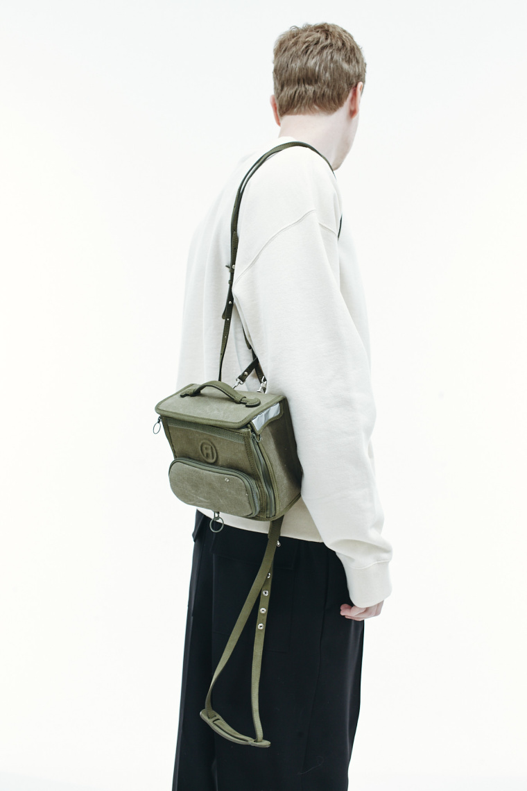 Readymade Khaki Cotton Backpack