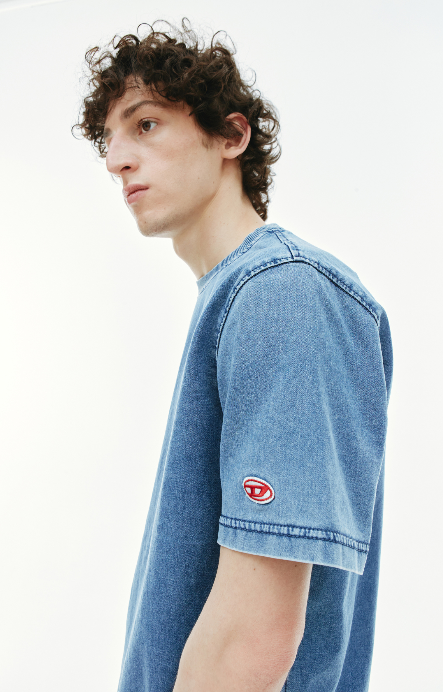 Diesel D-Biggor Denim t-shirt