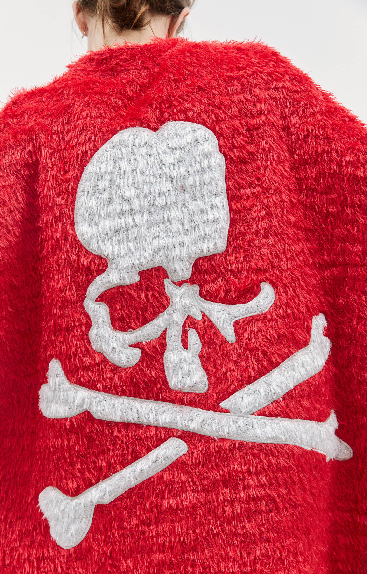 Mastermind WORLD Logo shaggy sweater