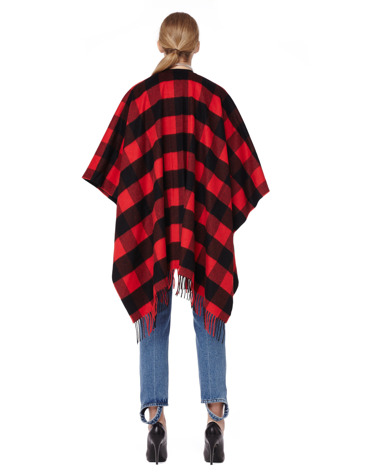 Balenciaga Wool and cashmere poncho