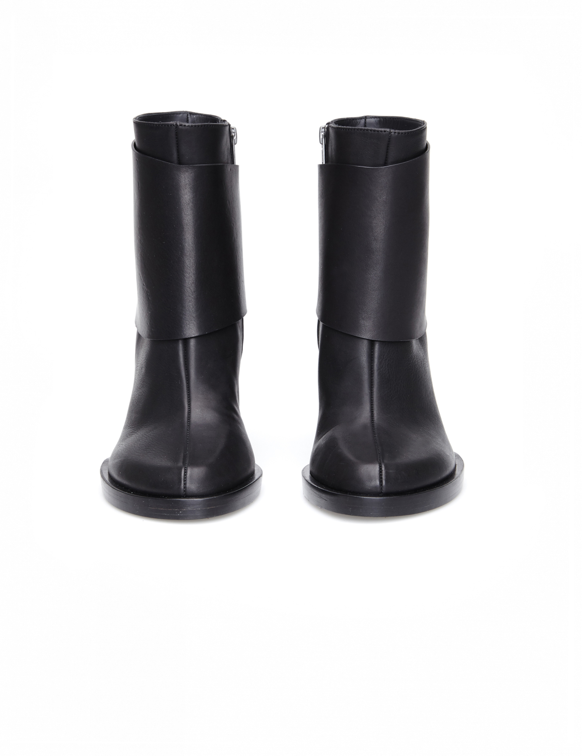 Ann Demeulemeester Leather ankle boots