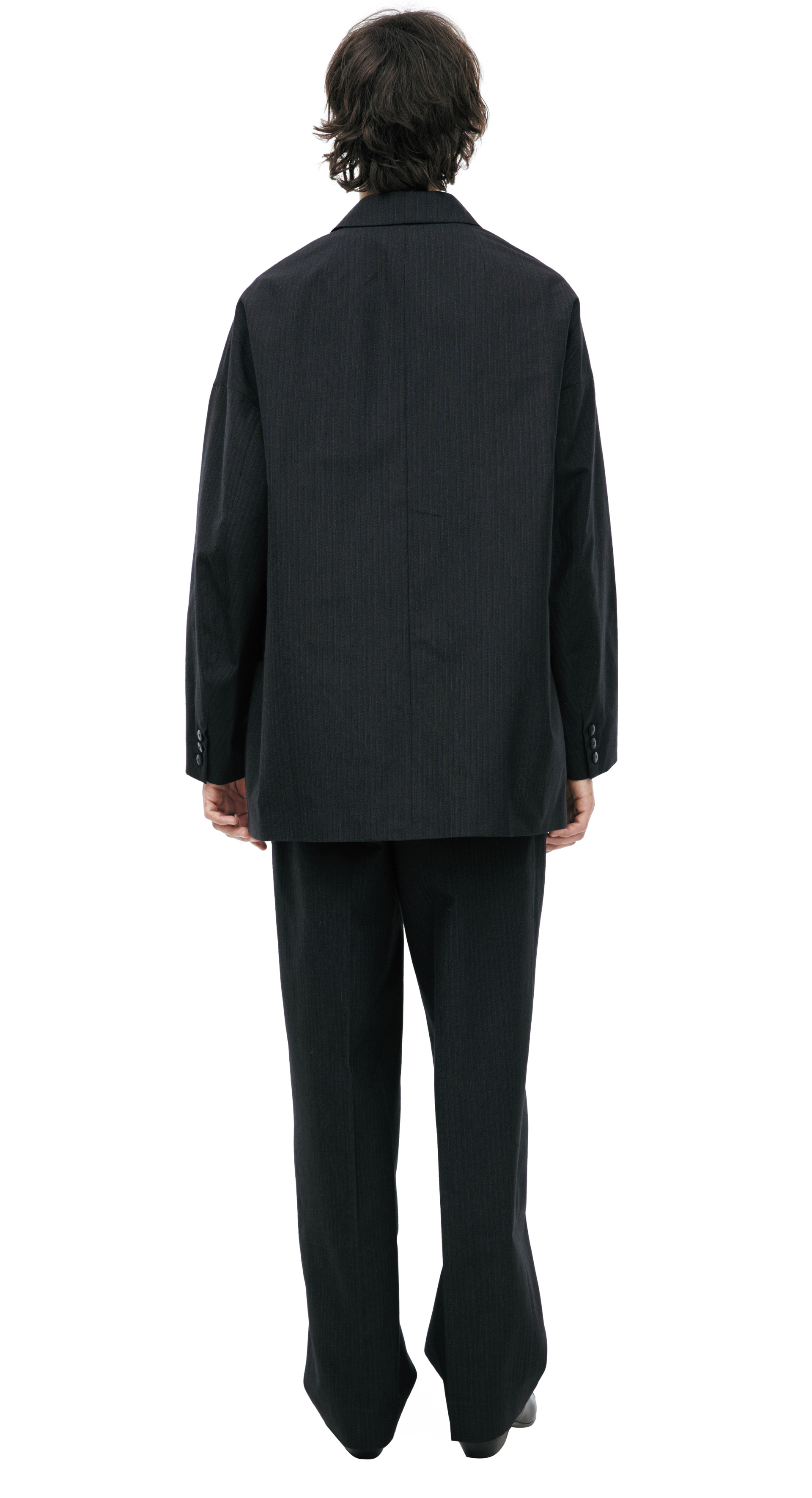 visvim Single-breasted striped blazer