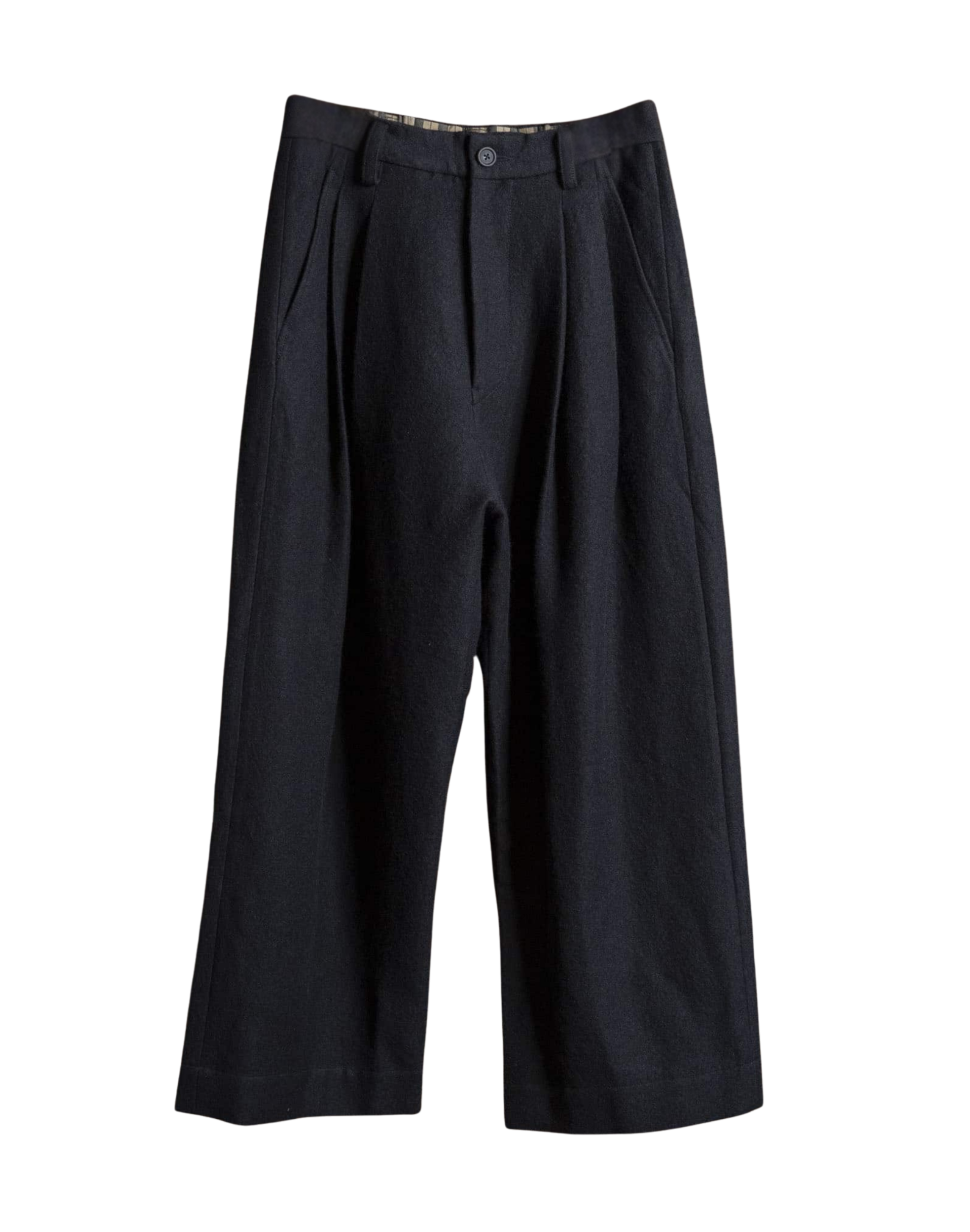 Ziggy Chen Wide-leg trousers with pleats in the front