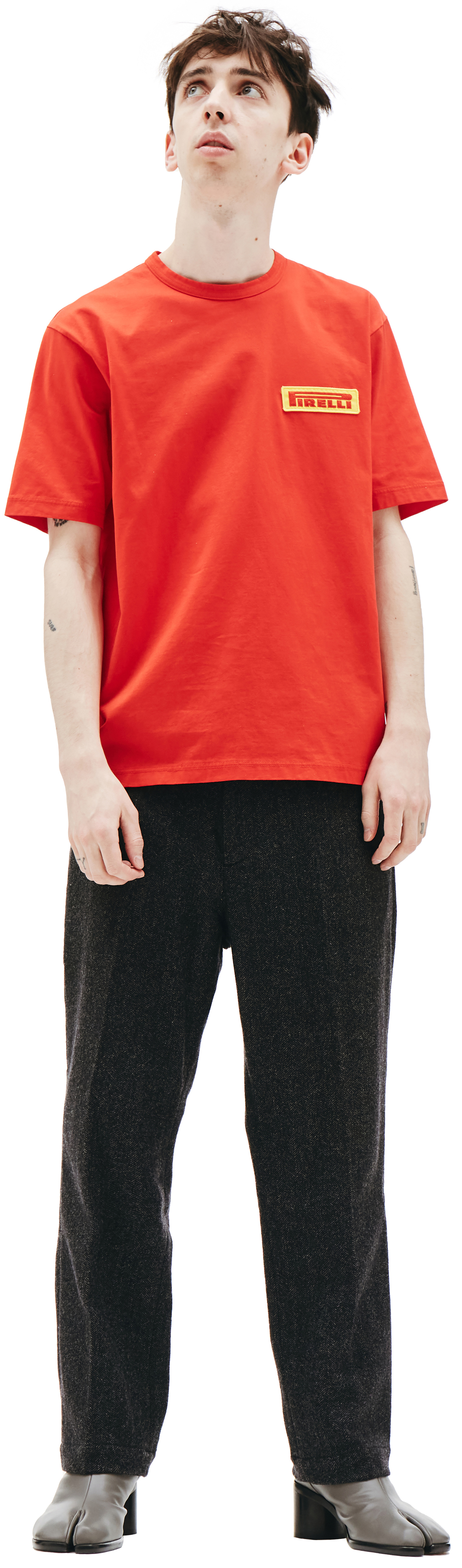 Junya Watanabe Red Pirelli T-shirt