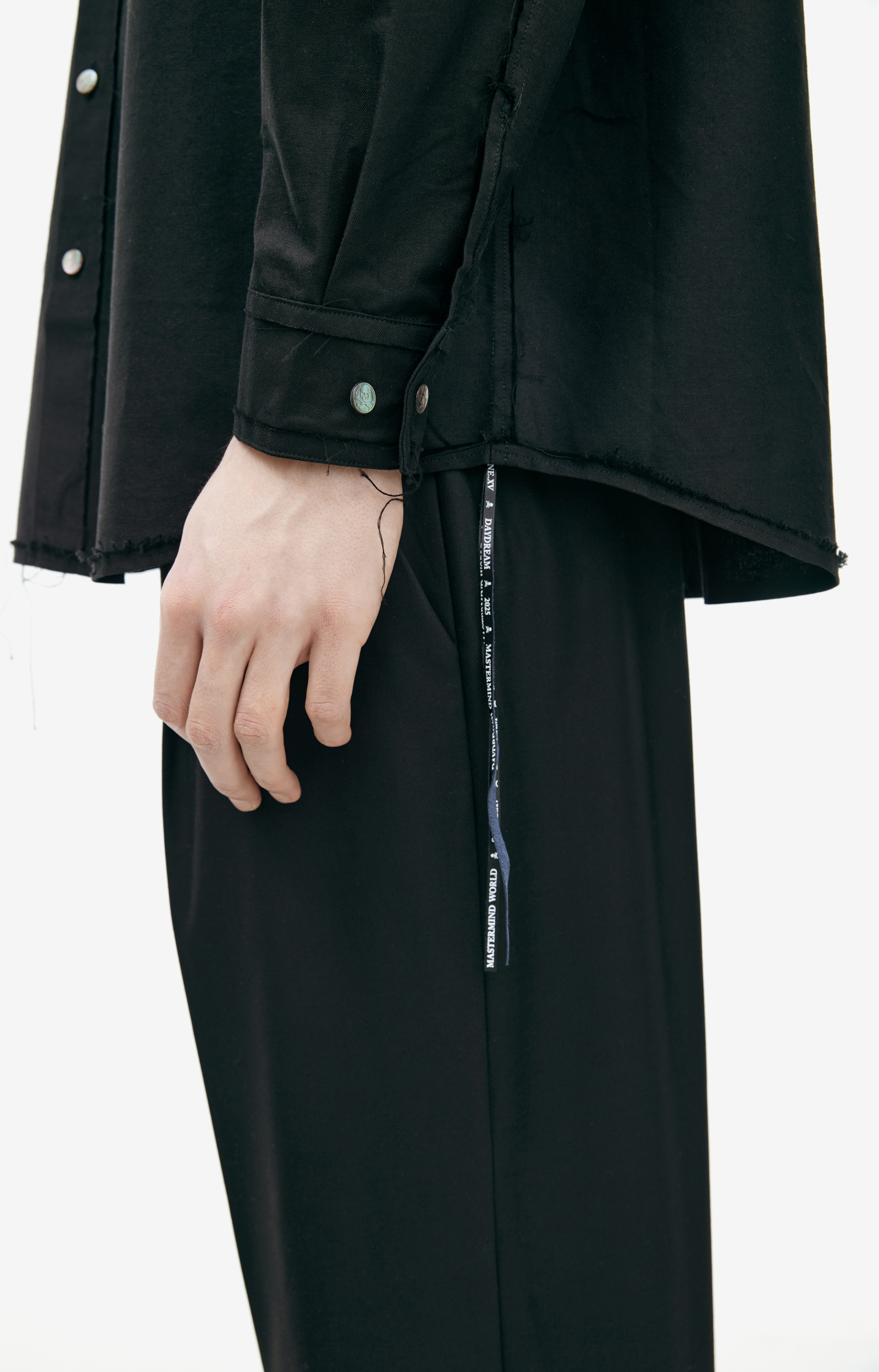 Mastermind WORLD Black print shirt