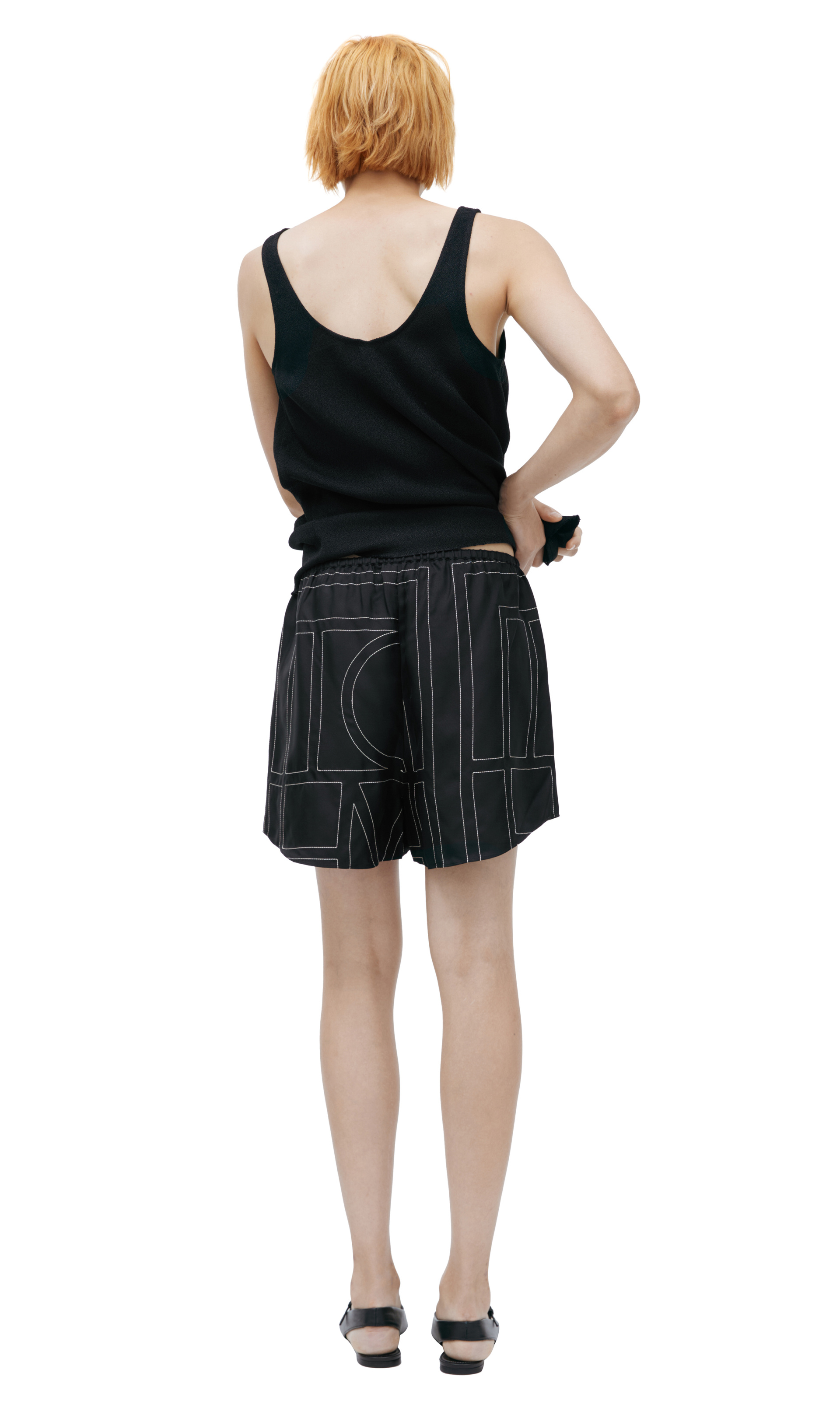TOTEME Sleepwear printed shorts