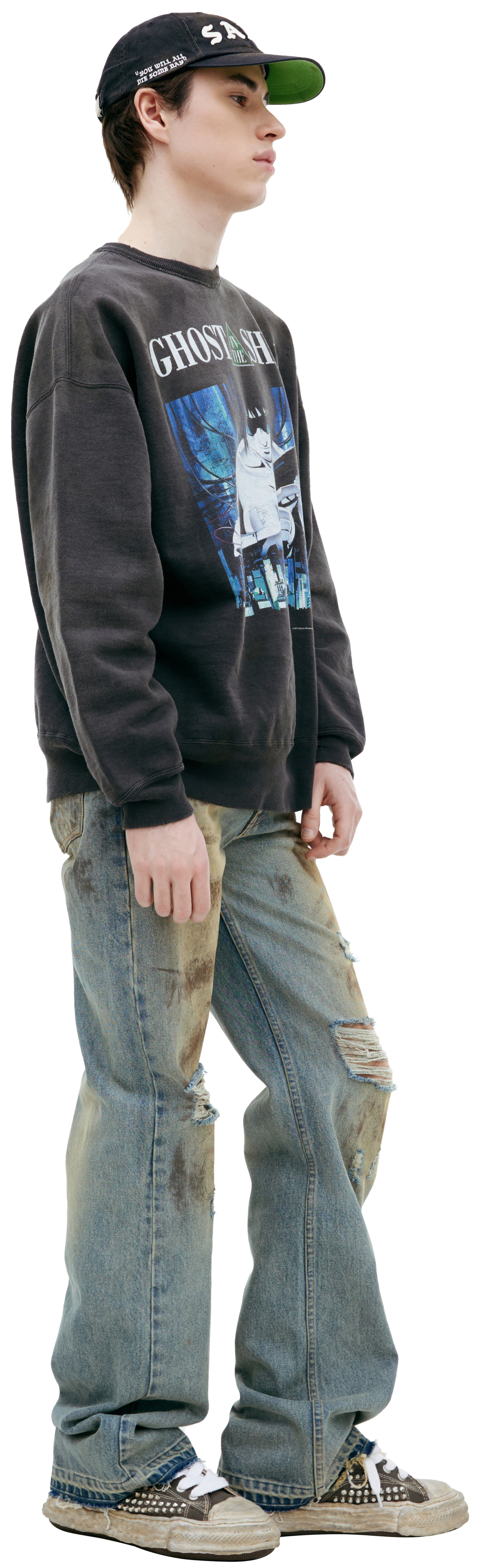 Saint Mxxxxxx x Ghost in the Shell Sweatshirt