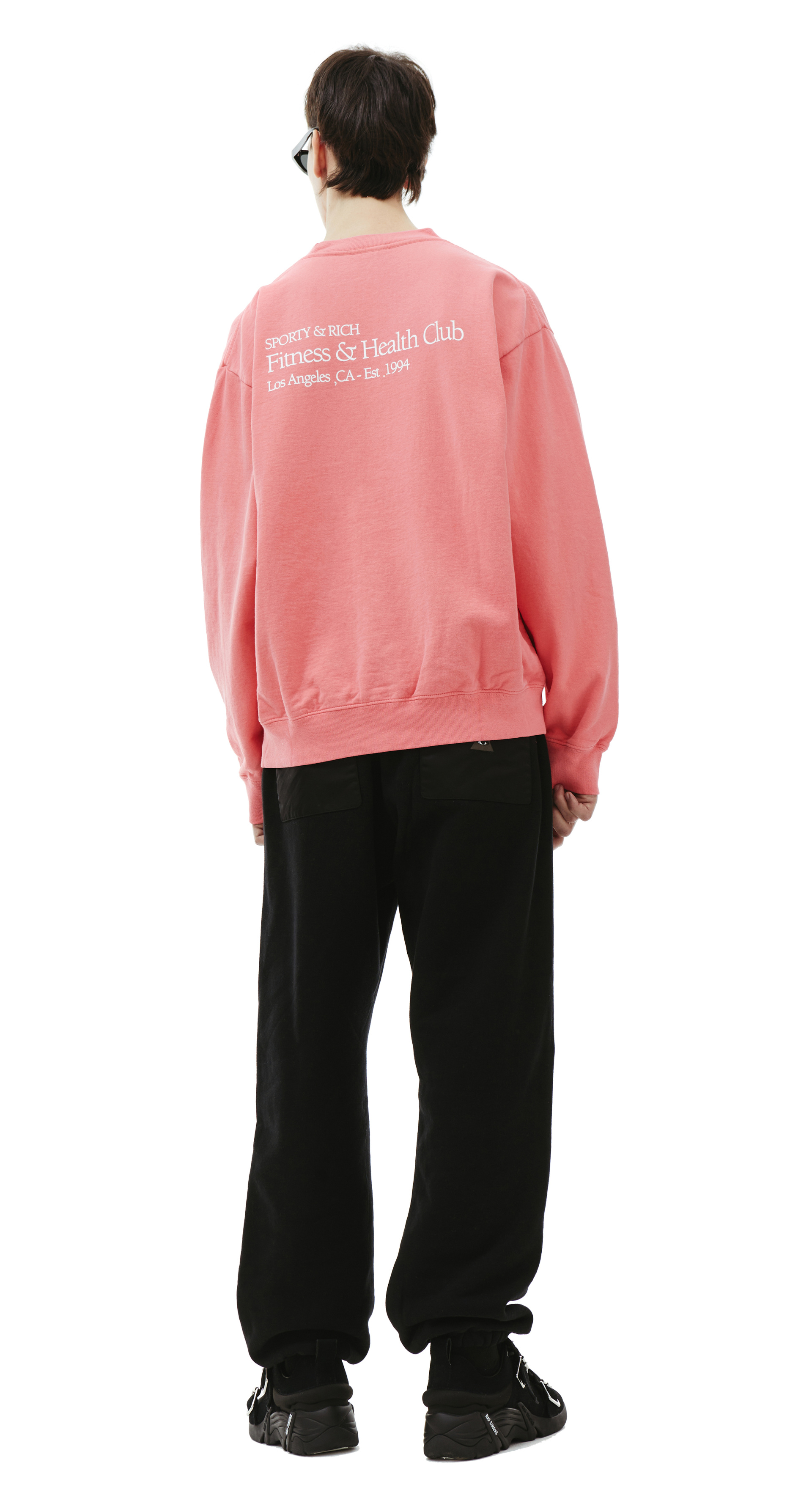 SPORTY & RICH Cotton printed sweatshirt