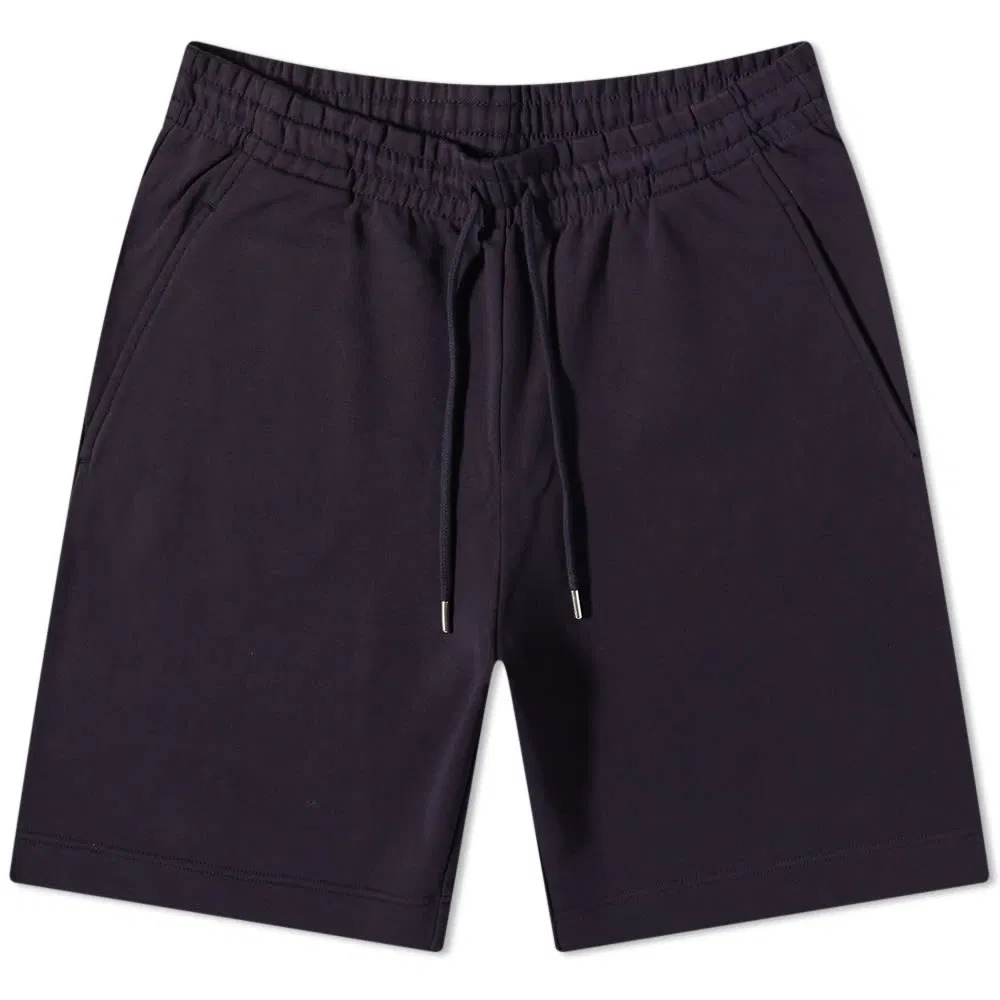 Dries Van Noten Navy blue cotton shorts