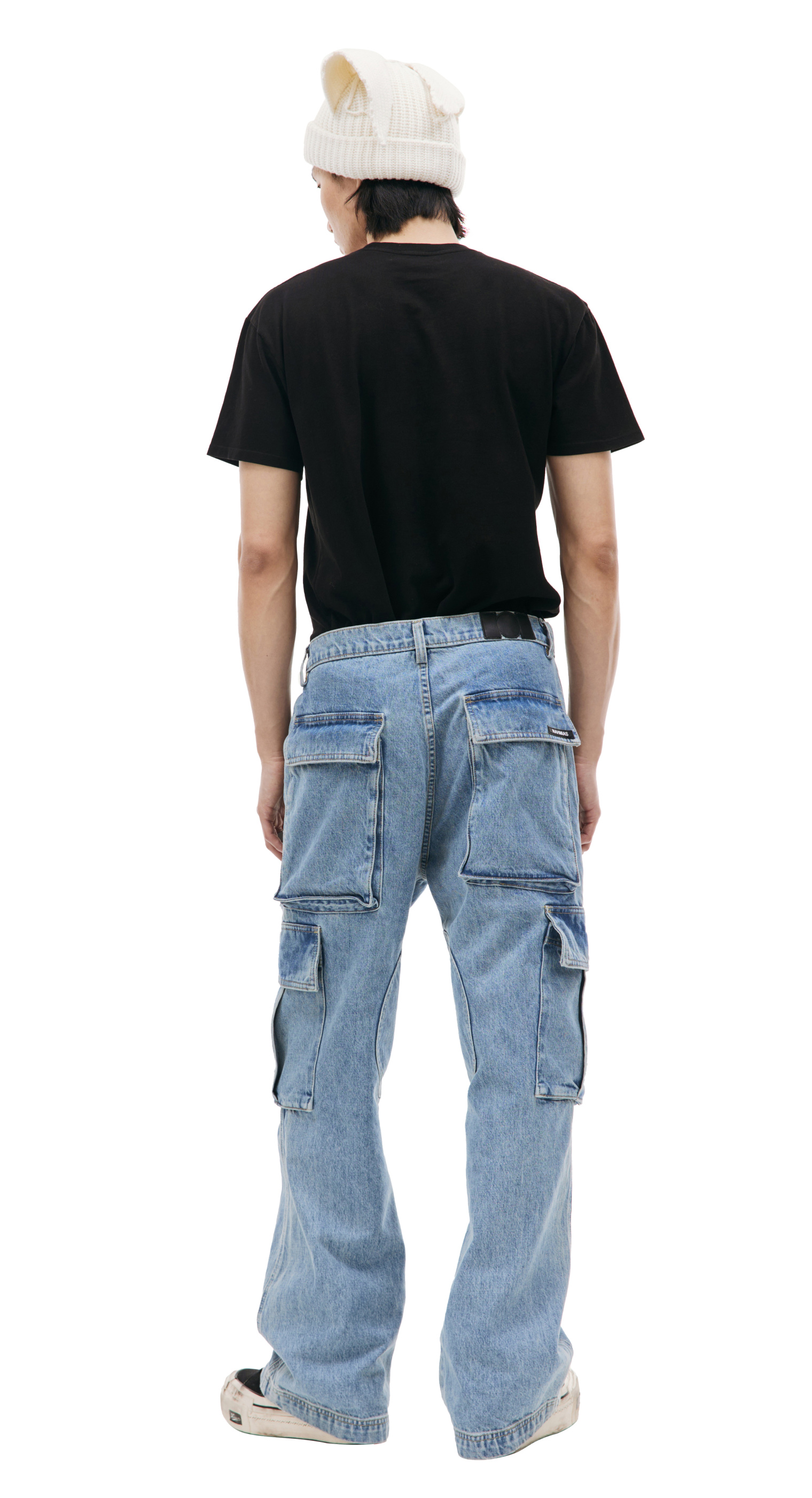 Nahmias Mid-rise cargo jeans