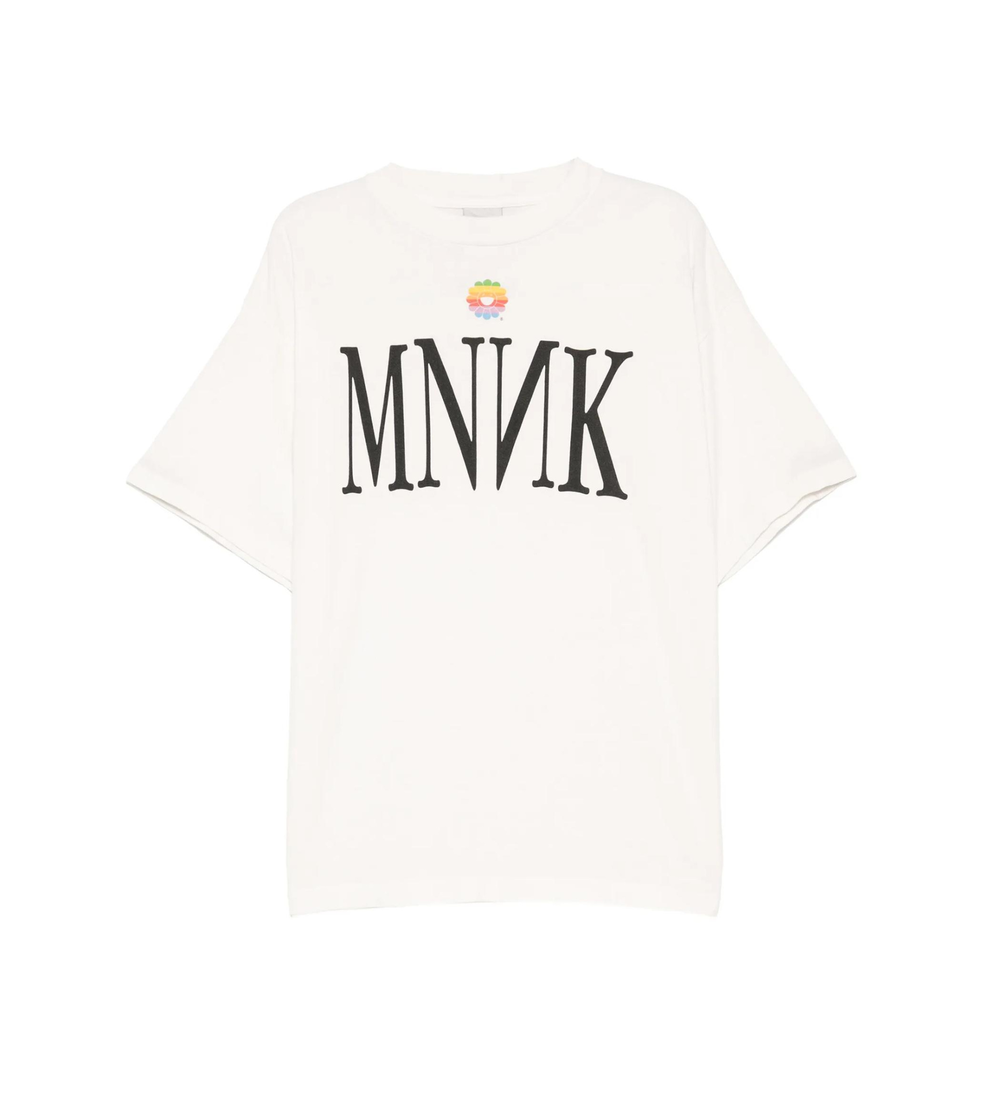 MONONOKE MADE White T-shirt with a logo